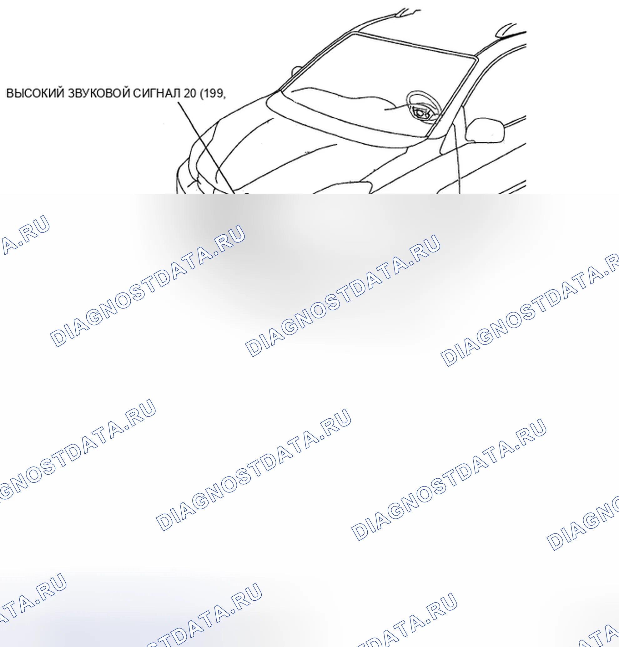 Рис. 7: КОМПОНЕНТЫ. Toyota Sienna II рестайлинг