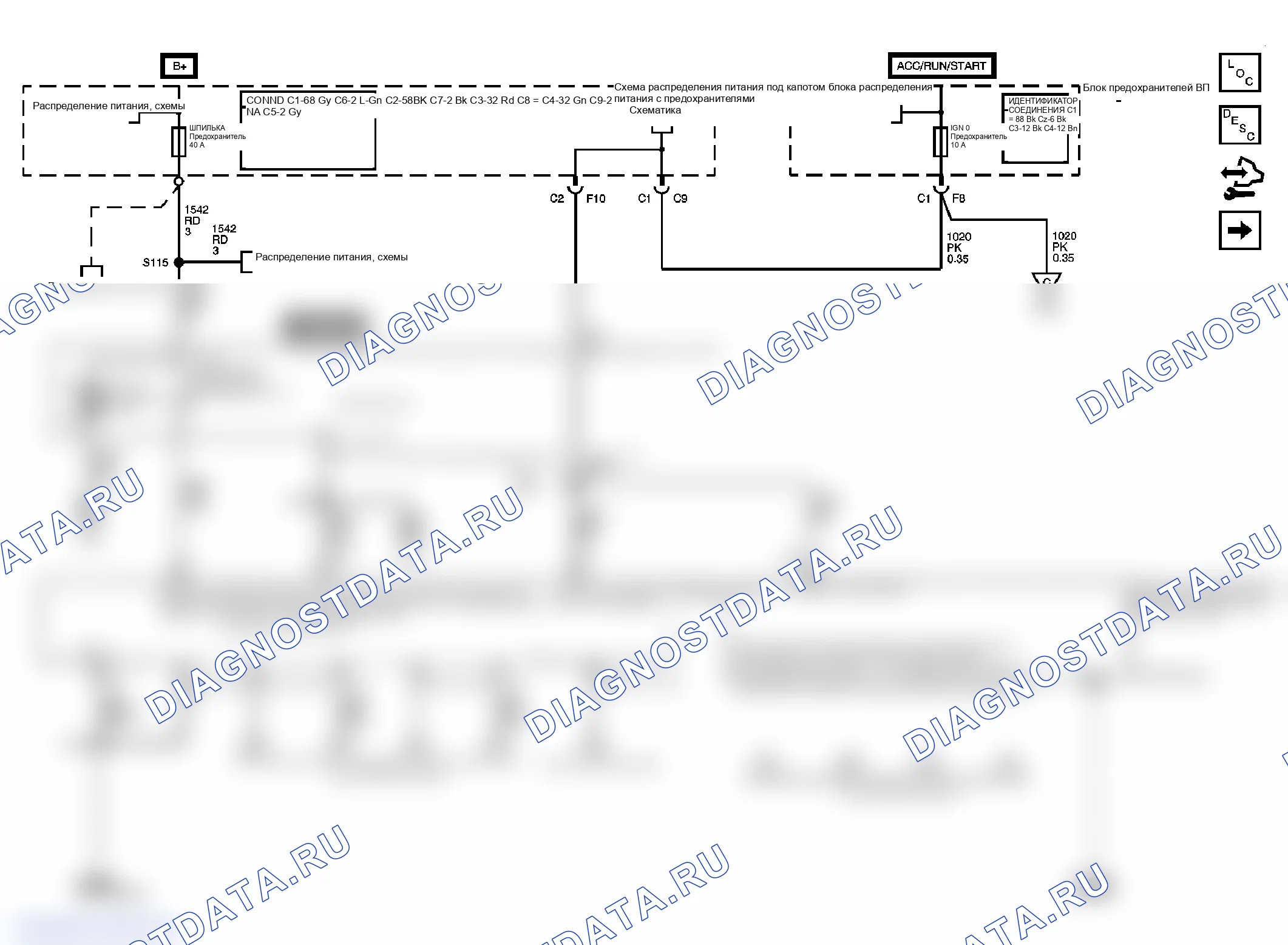 Рис. 17: Схема гибридного управления. GMC Sierra Classic 1500 
