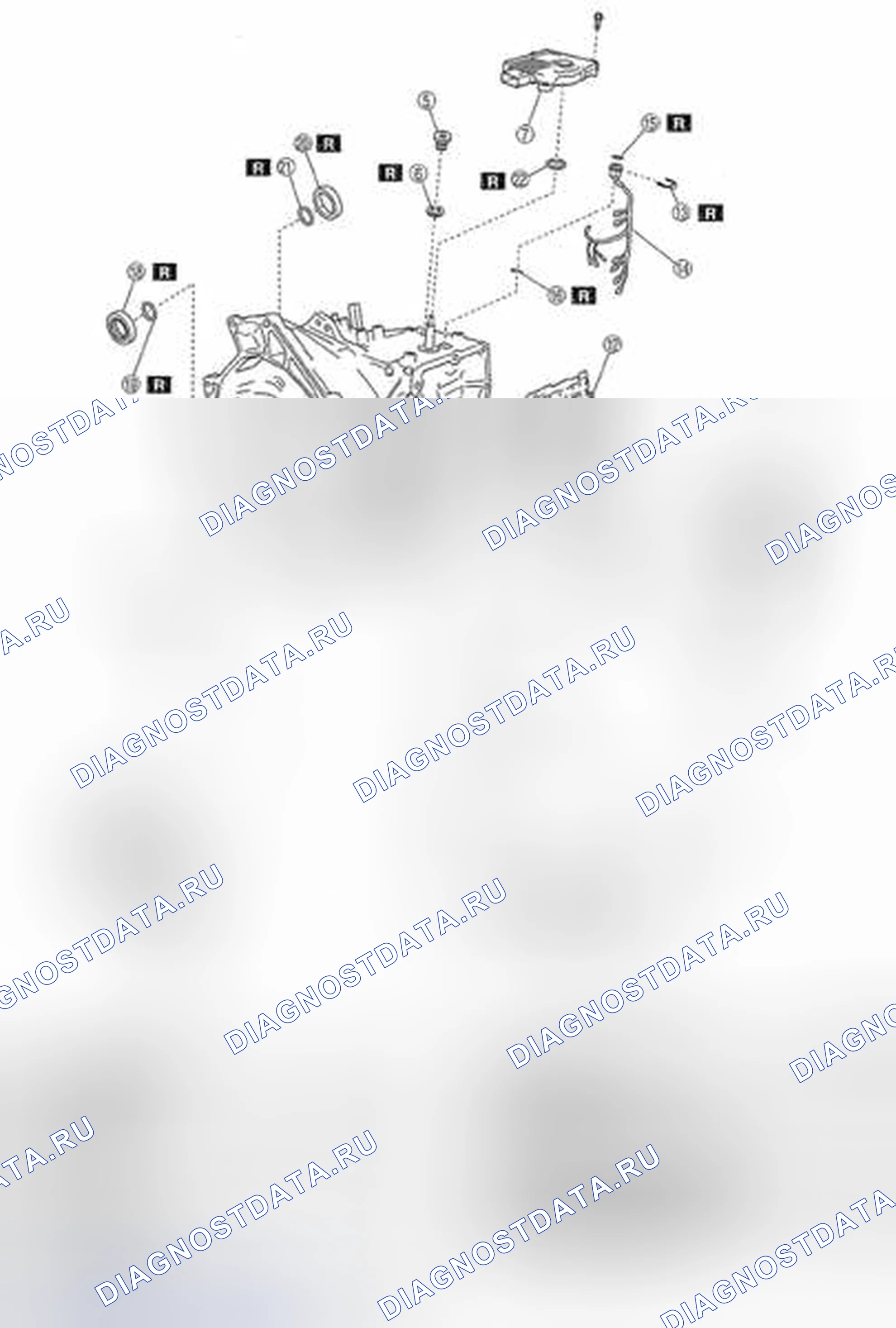 Рис. 205: Компоненты. Mazda 6 GH рестайлинг