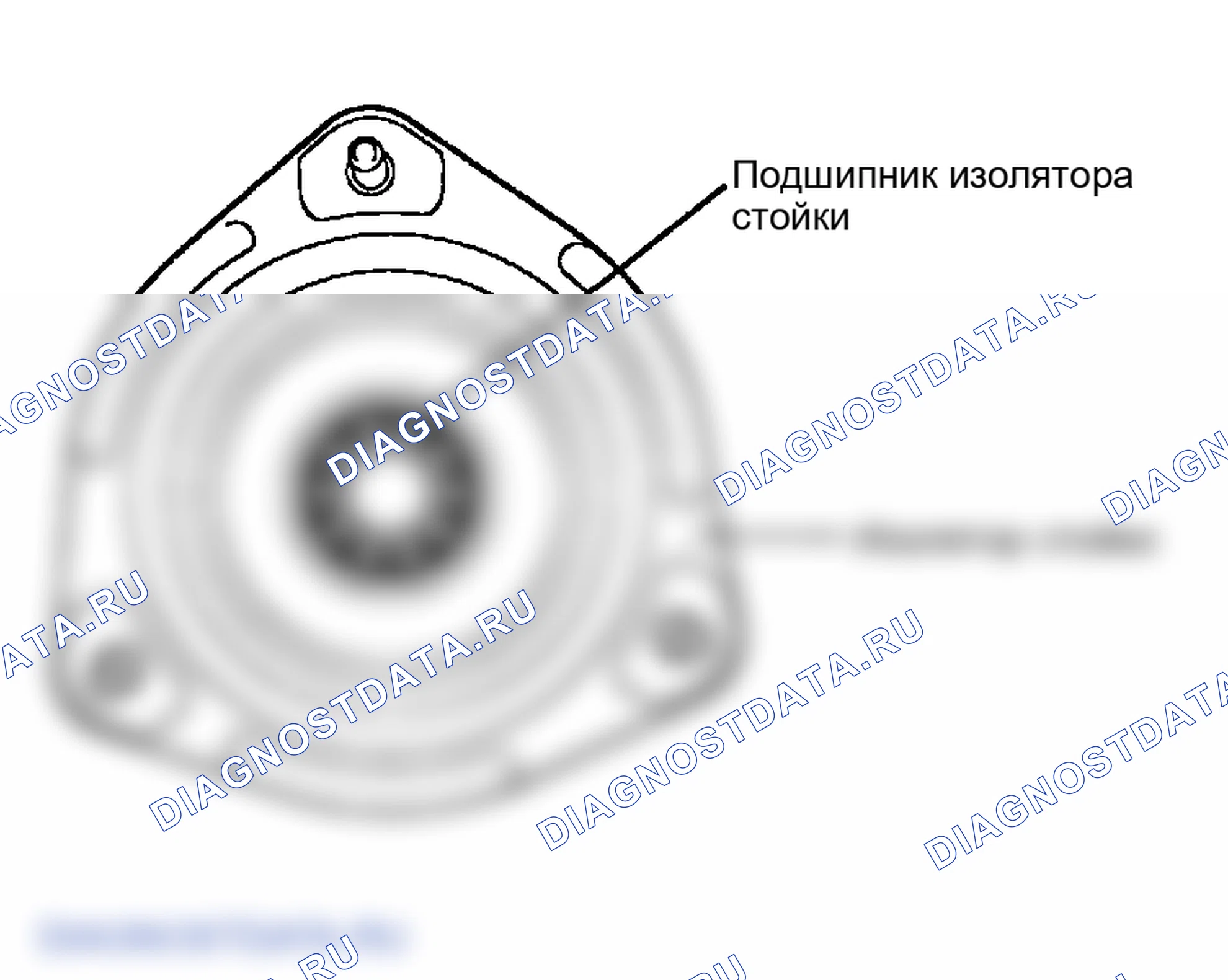 Рис. 32: ПРОВЕРКА передней подвески. Hyundai Accent II рестайлинг