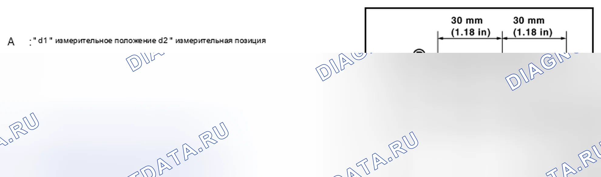 Рис. 233: НАРУЖНЫЙ ДИАМЕТР БОЛТА КРЫШКИ ОСНОВНОГО ПОДШИПНИКА. Nissan Sentra B16 рестайлинг