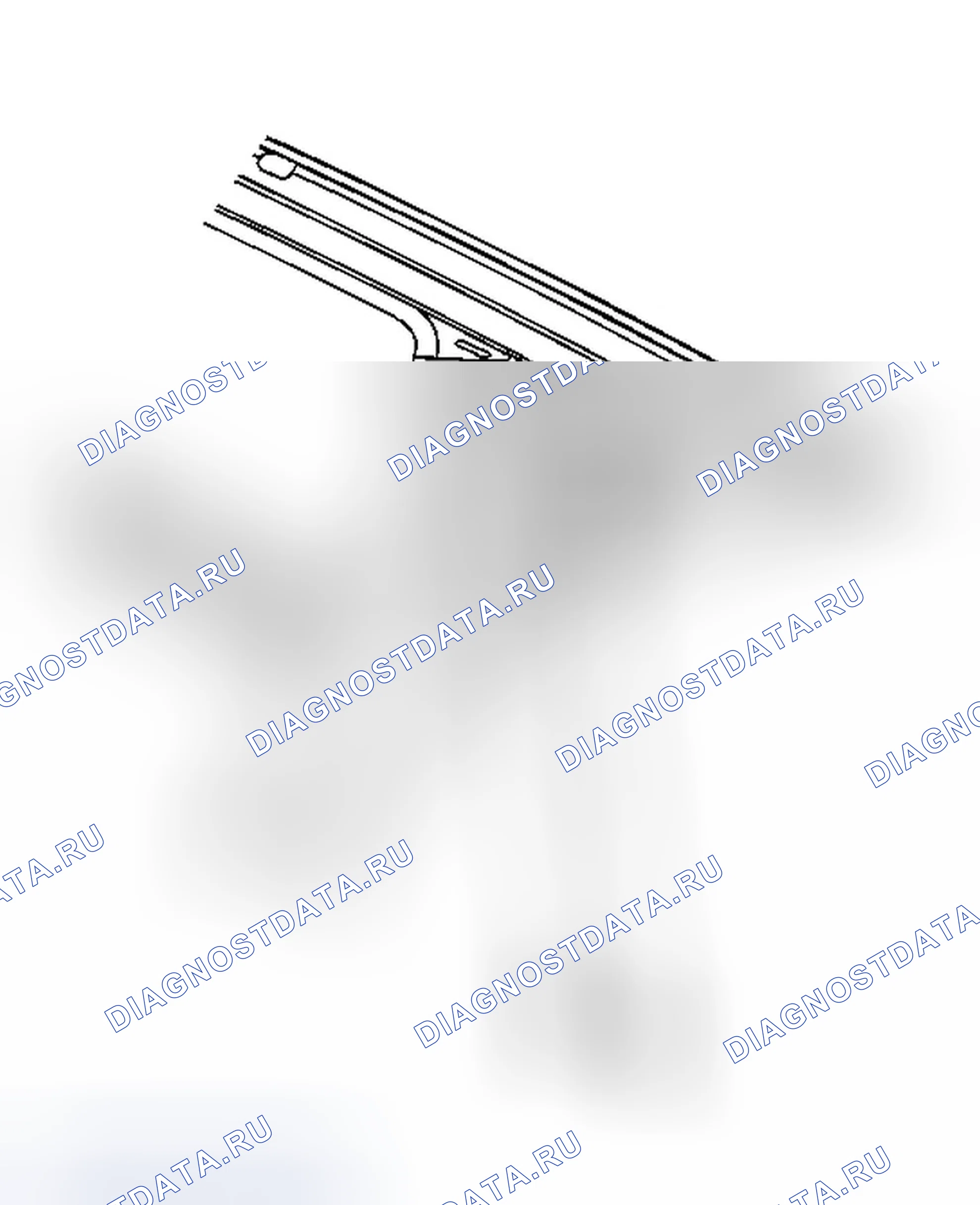 Рис. 46: Порядок демонтажа. Buick Rendezvous I