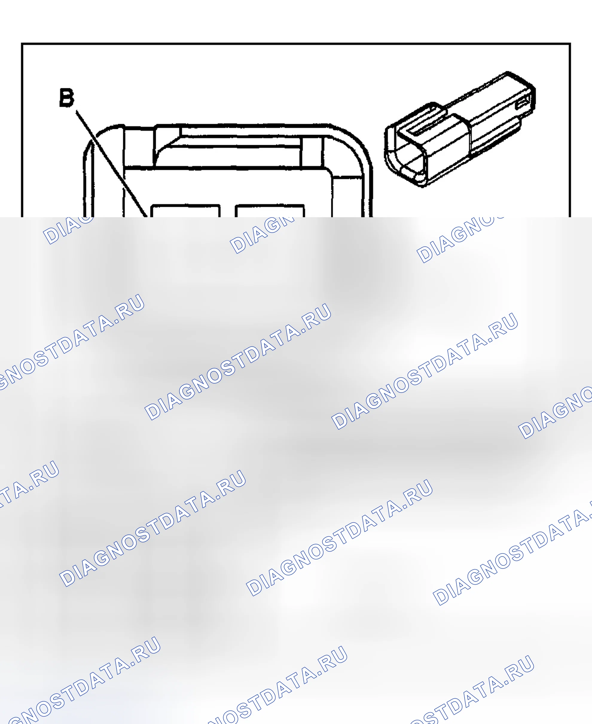 Рис. 344: Центральный высоко установленный стоп-сигнал (CHMSL). Cadillac Seville V
