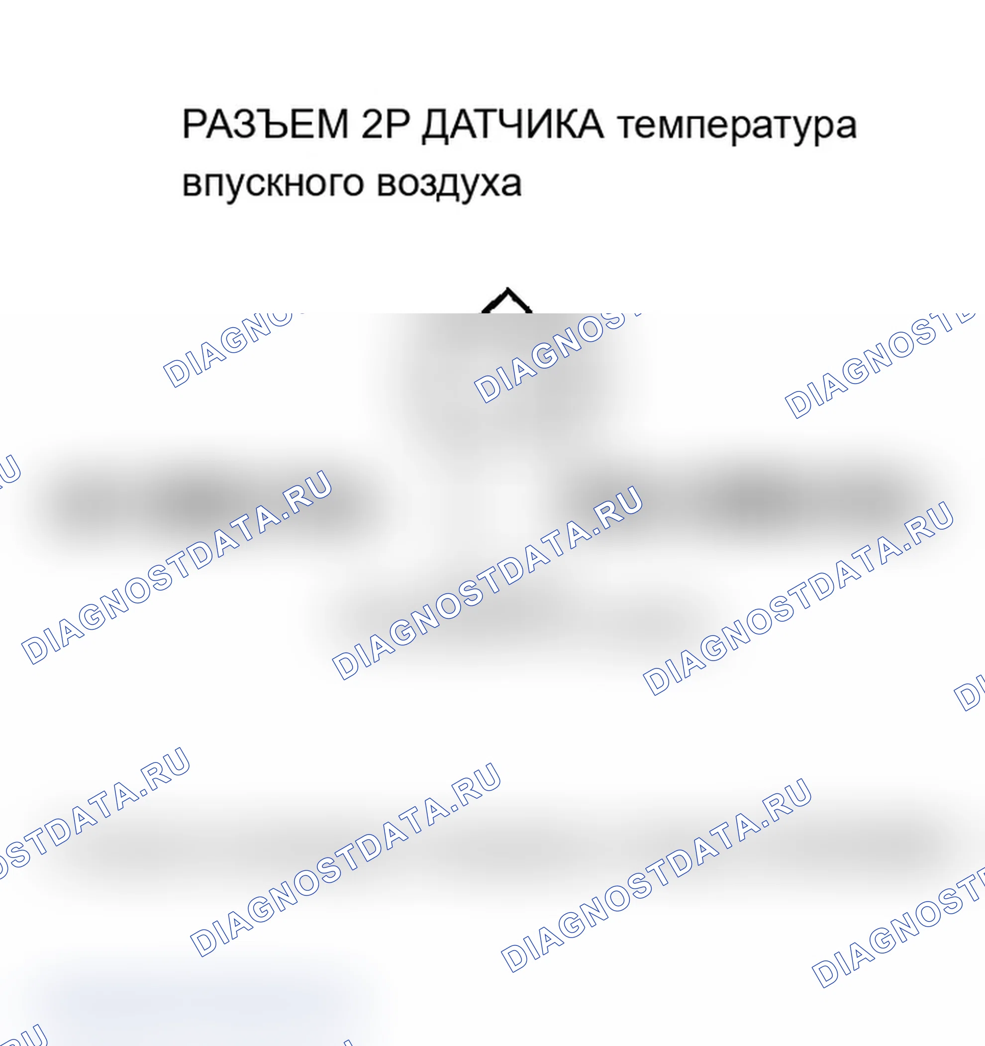 Рис. 59: P0113 расшифровка кода ошибки: высоковольтная цепь датчика температура впускного воздуха (модели 2005-2006 гг.). Acura MDX I