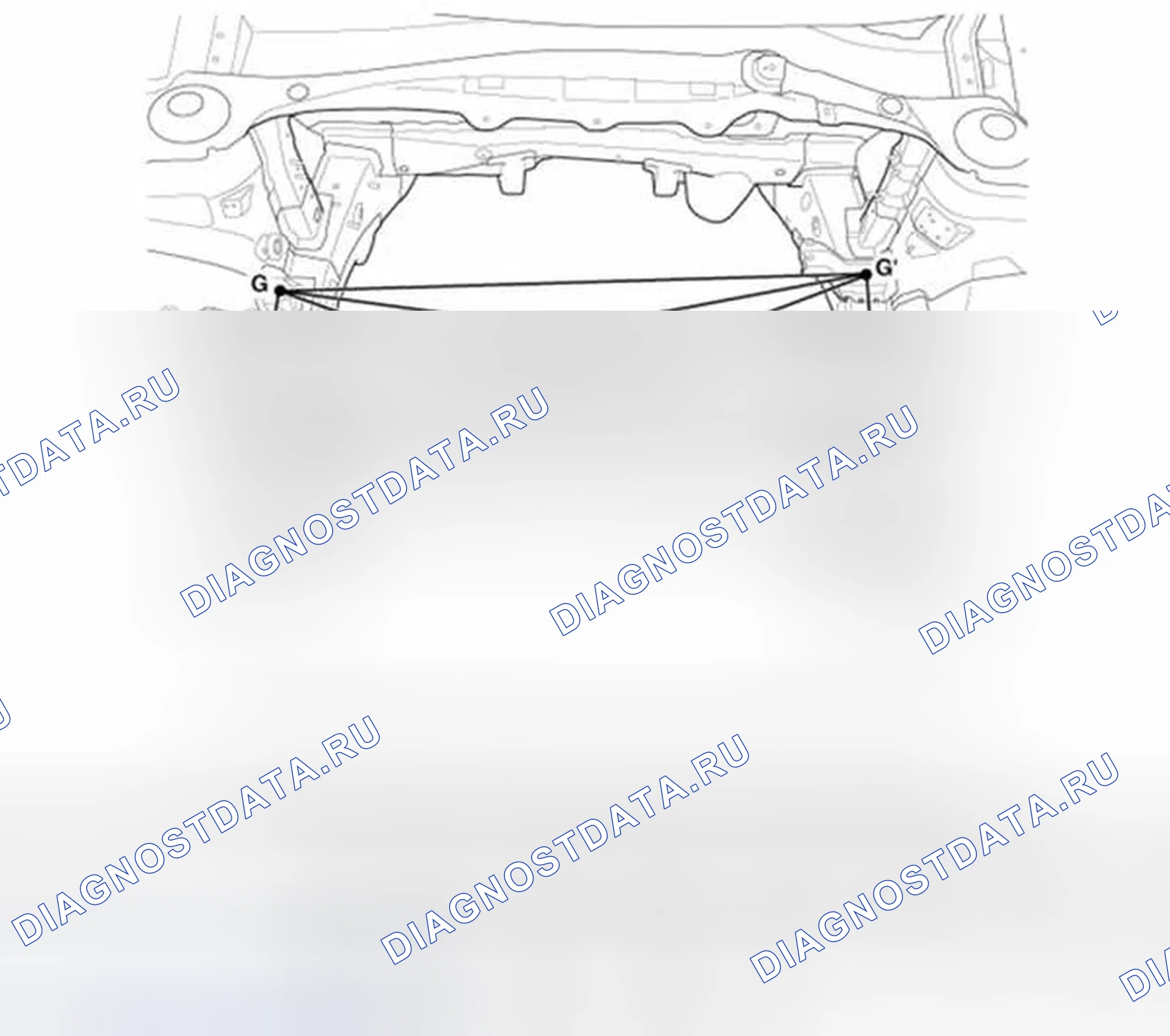 Рис. 8: Передняя часть кузова C. Hyundai Elantra V