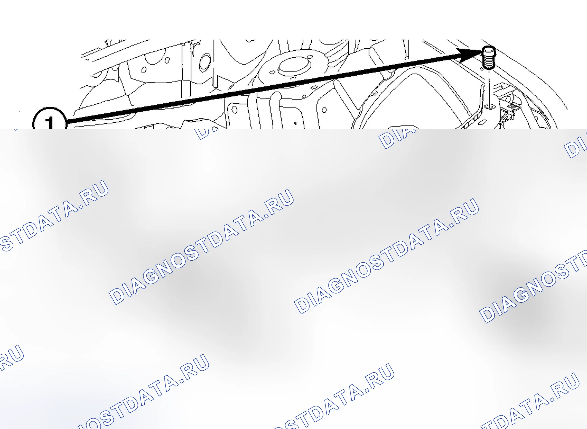Рис. 115: ДЕМОНТАЖ. Dodge Magnum I