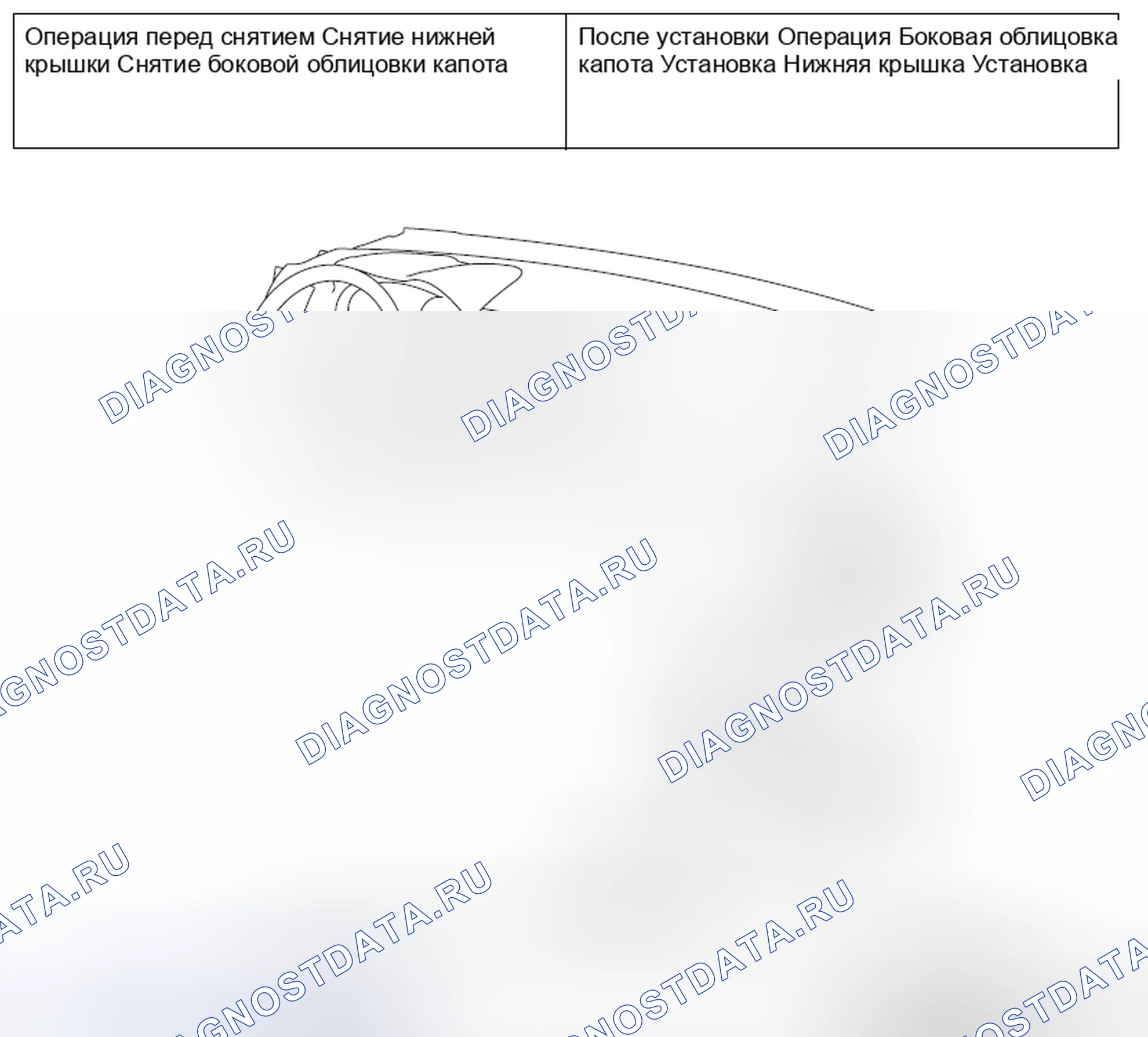 Рис. 35: ДЕМОНТАЖ И МОНТАЖ. Mitsubishi Lancer Ralliart X рестайлинг