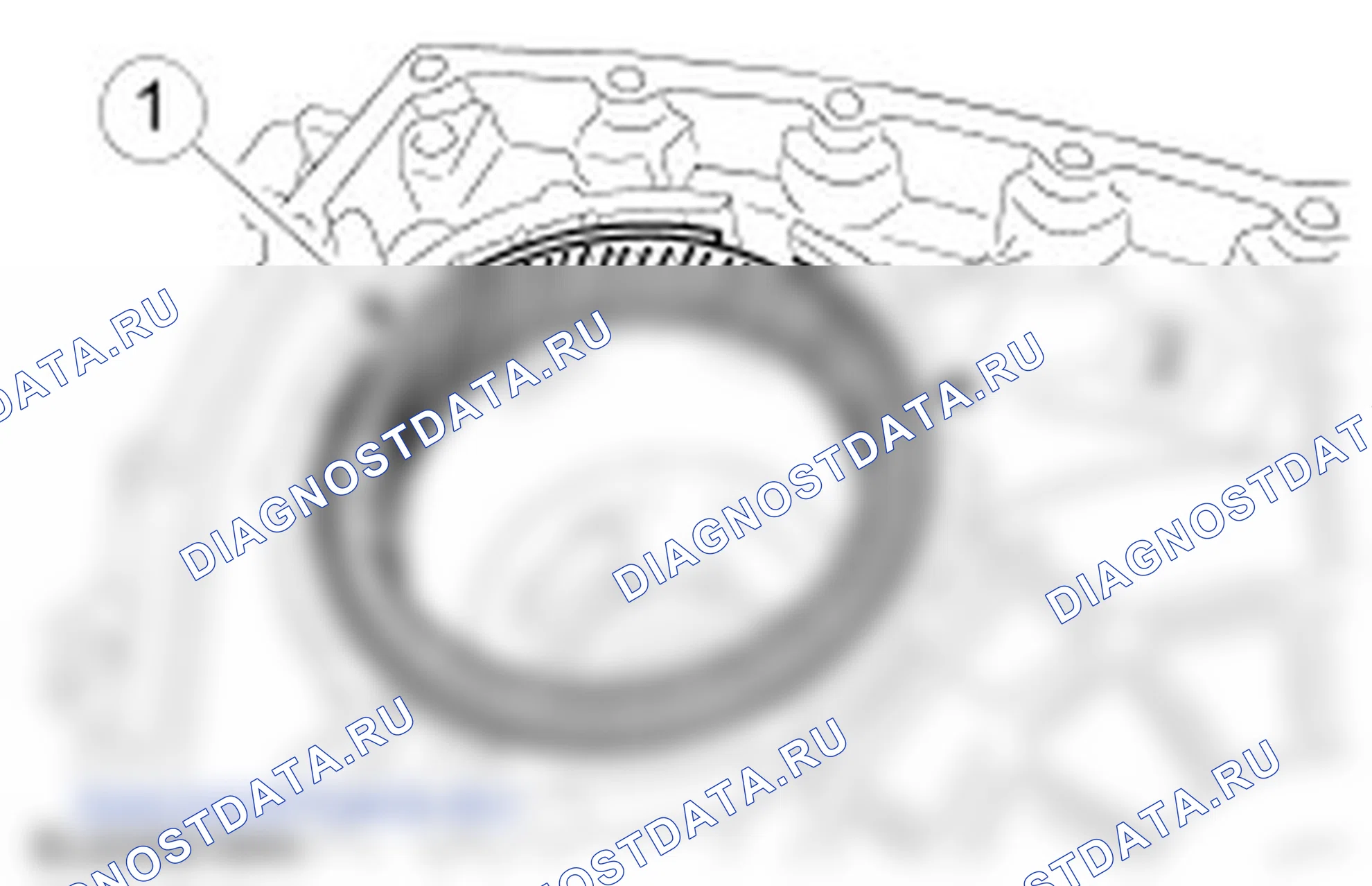 Разборка узла Корпус гидротрансформатора. Ford Mondeo II