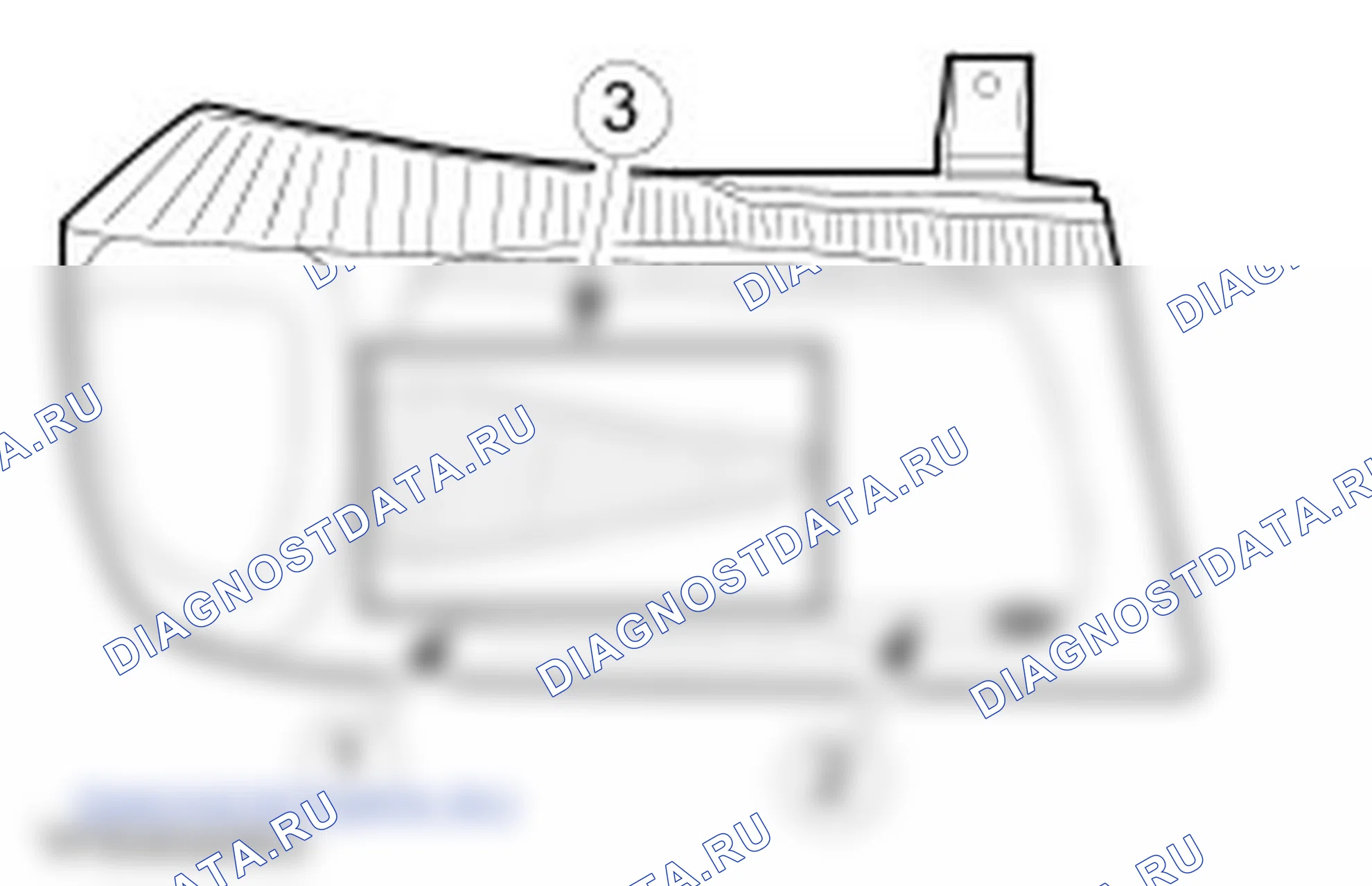 Закрывание участков фар. Ford Transit VI