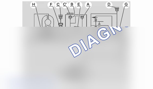 Снятие - установка: гидротрансформатор - уплотнительная манжета гидротрансформатора — b2cp004d. Peugeot 406 I