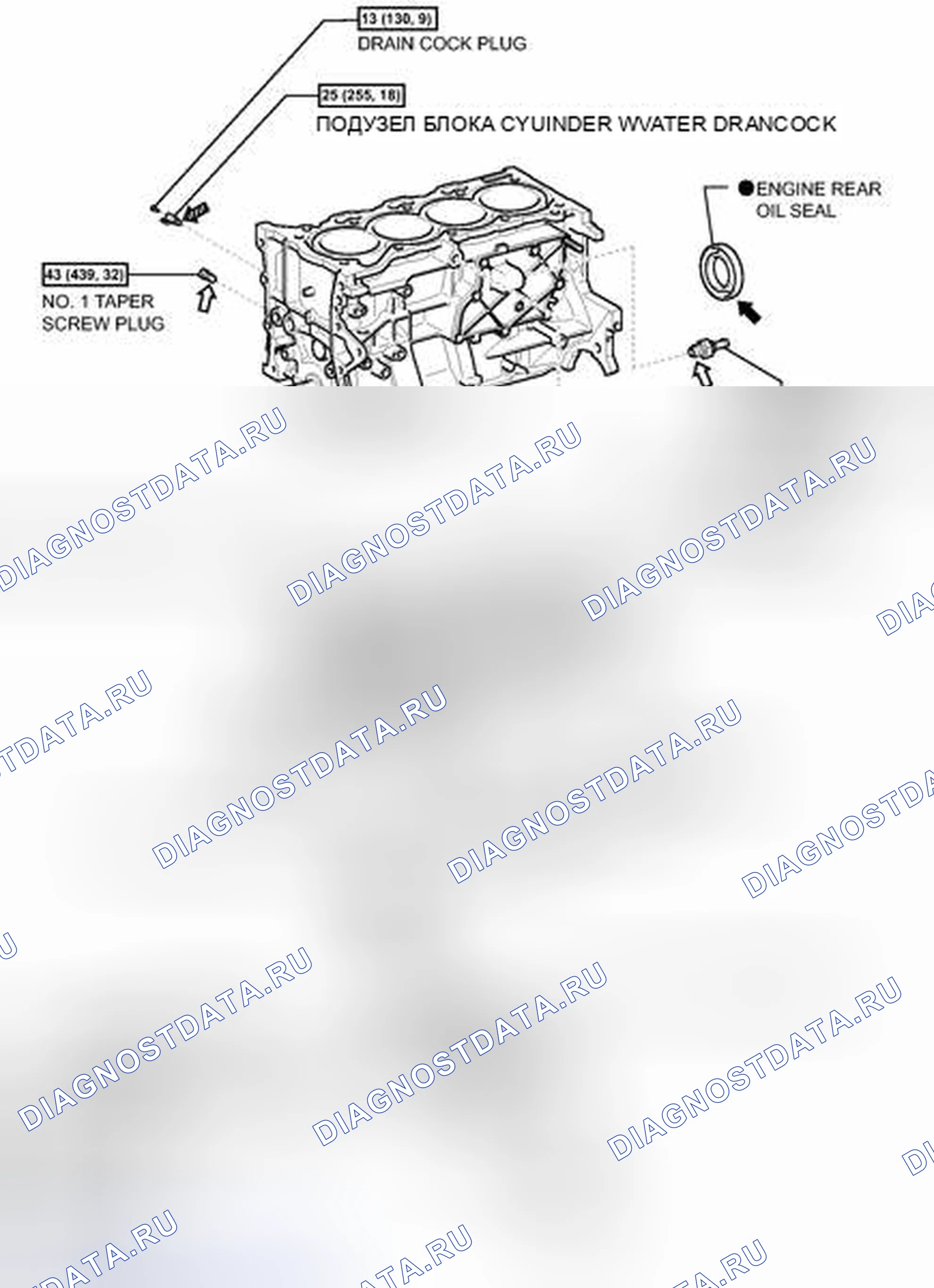 Рис. 165: ИЛЛЮСТРАЦИЯ. Toyota Prius PHV pre-III