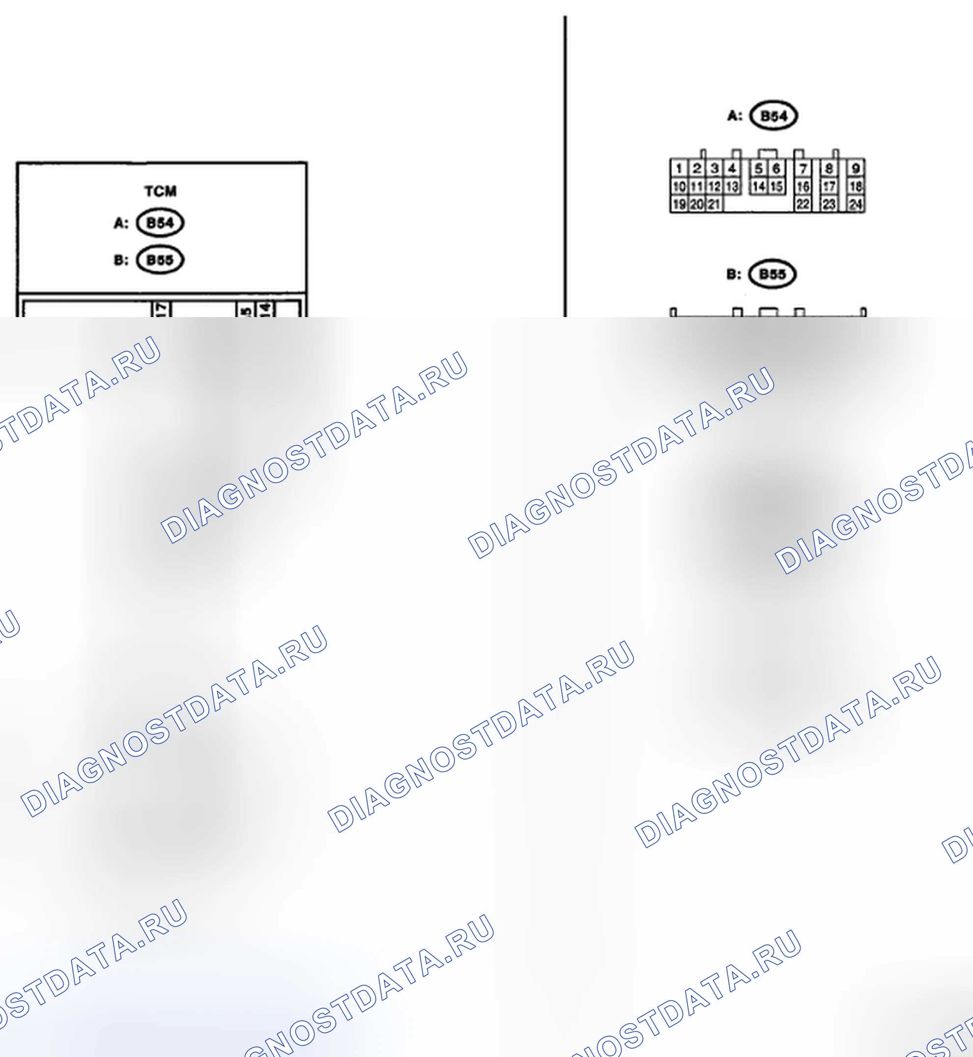 Рис. 307: электросхема. Subaru Legacy BL/BP рестайлинг