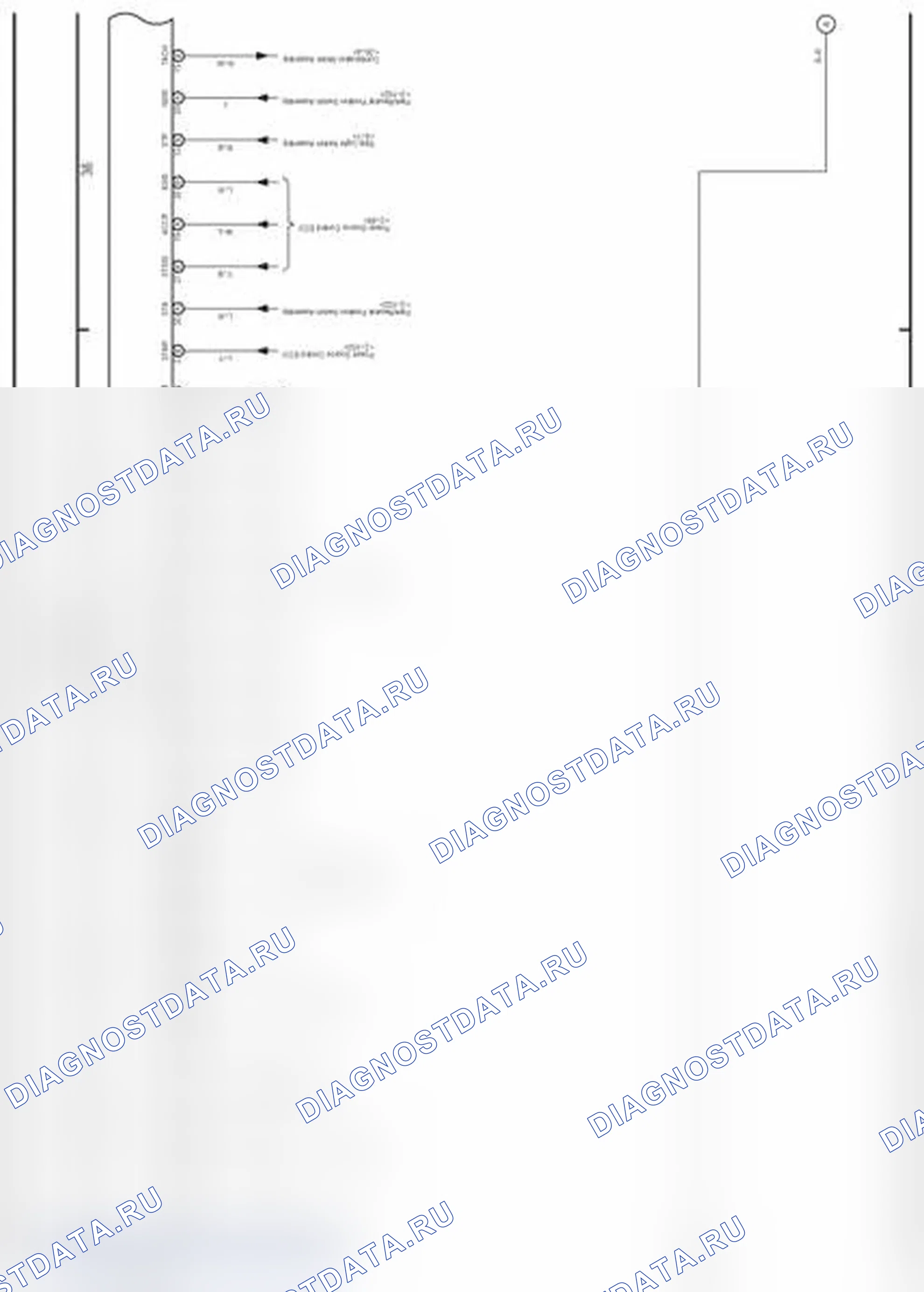 Рис. 626: Электрическая схема управления двигателем (9 из 9). Lexus IS F I