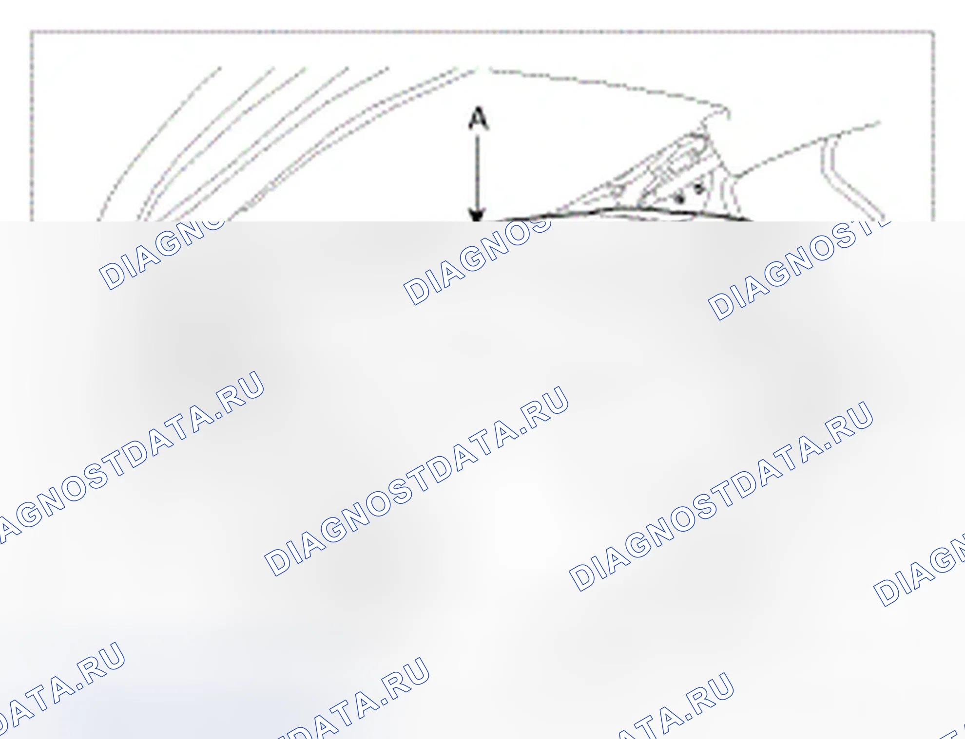 Рис. 36: Внутренняя 3 антенна. Hyundai Genesis I рестайлинг