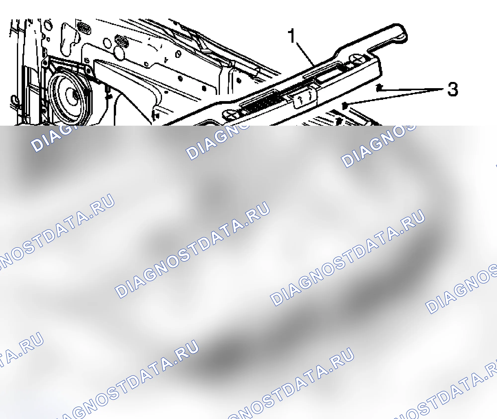 Рис. 37: Замена подоконника заднего отсека (кабриолет). Pontiac G6 I final