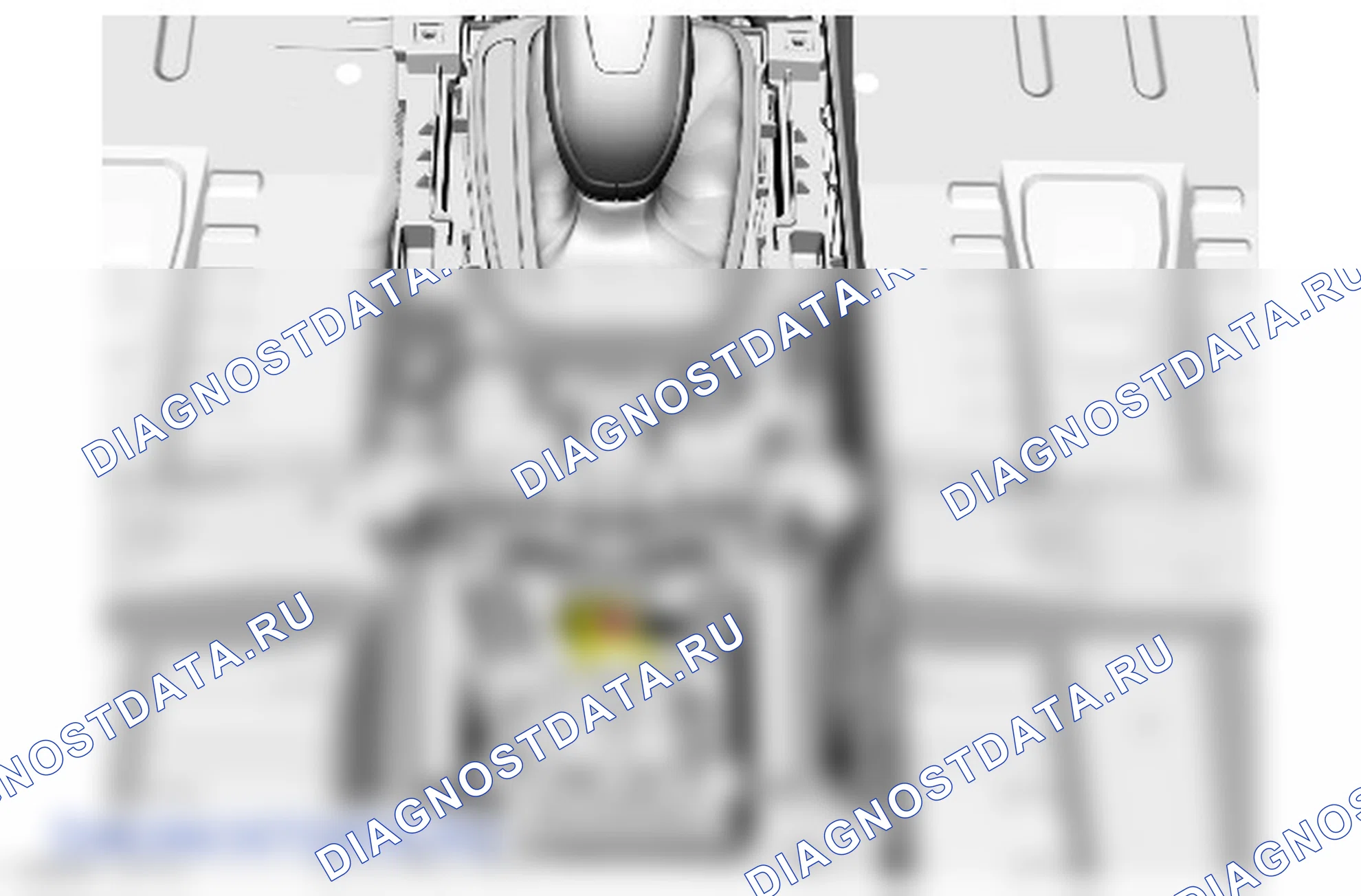 Как снять и установить узел селектора в сборе. Ford S-MAX II