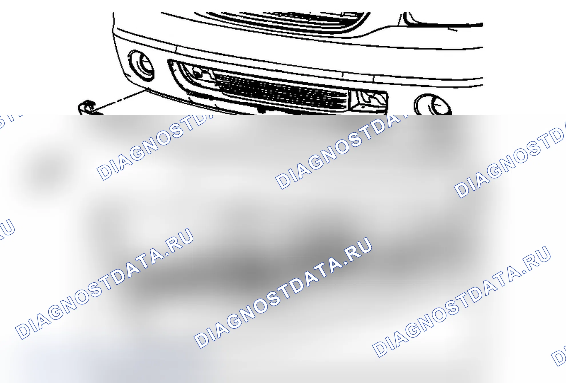 Рис. 67: Замена воздушного дефлектора передней бампера (Avalanche, Cadillac EXT). Chevrolet Suburban K2500 GMT900