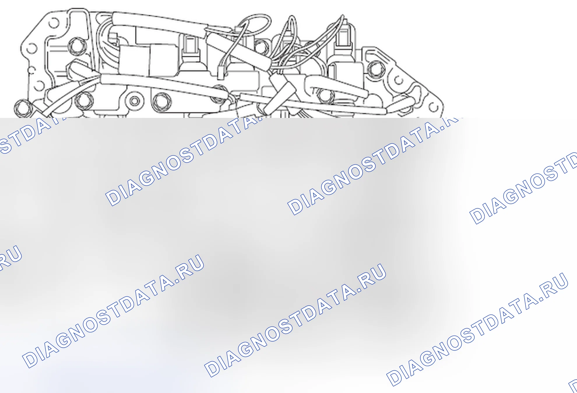 Рис. 249: КОМПОНОВКА. Subaru Tribeca WX рестайлинг
