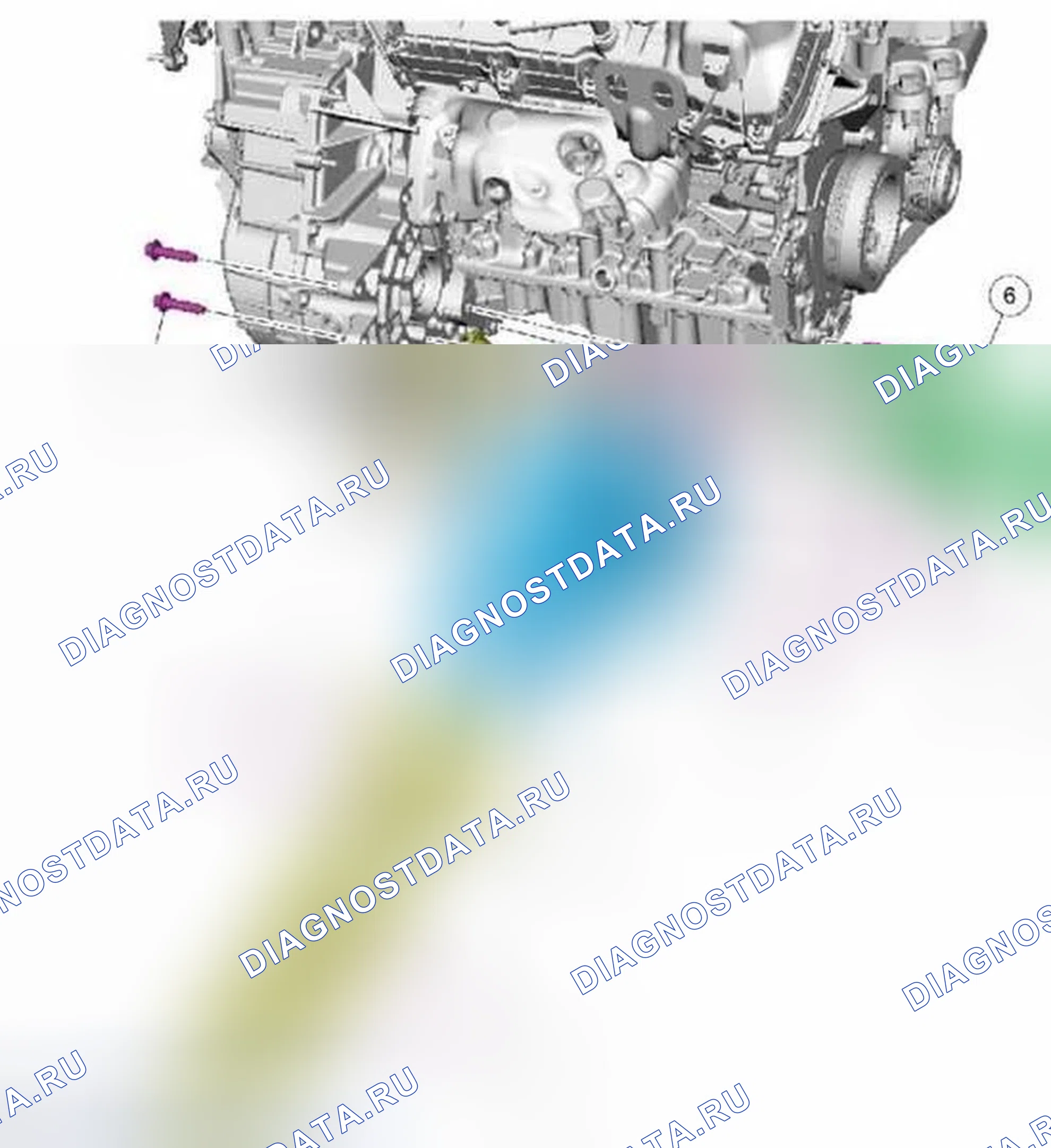 Рис. 47: Разнесенный вид. Ford Explorer V
