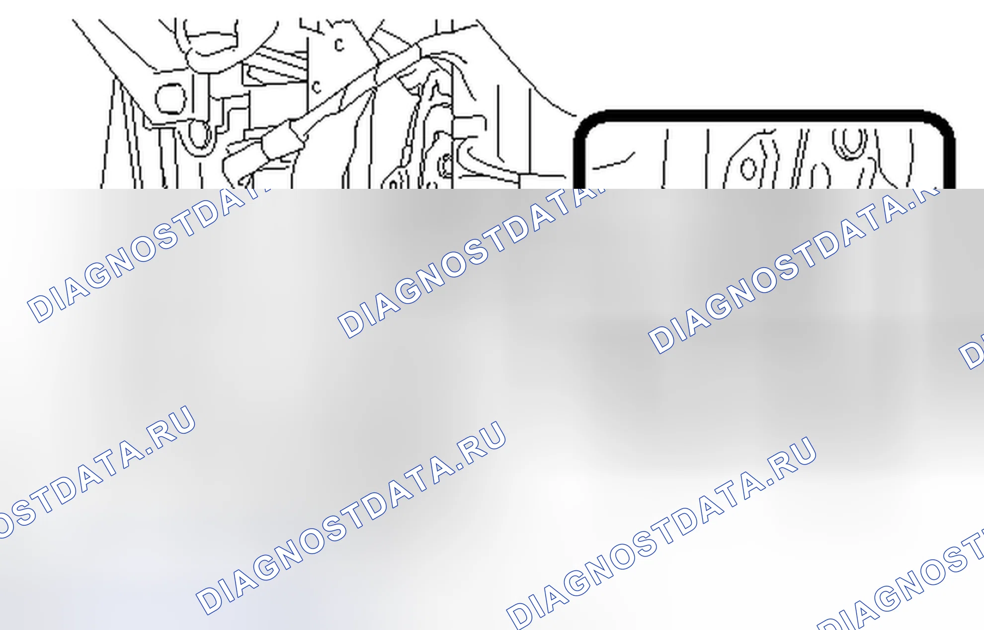 Рис. 85: ДЕМОНТАЖ. Toyota Avalon XX40