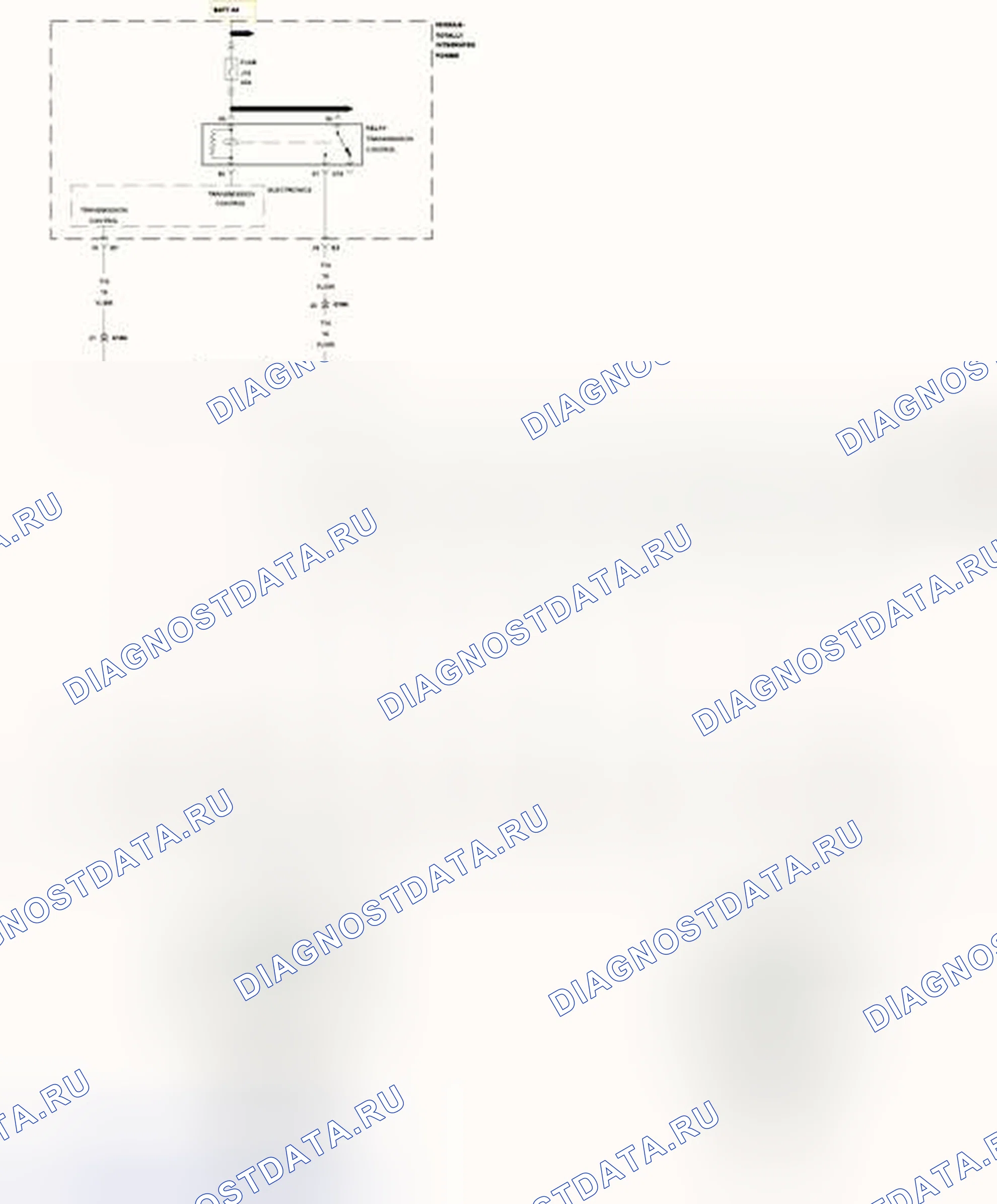 Рис. 538: Принципиальная схема. Jeep Liberty II