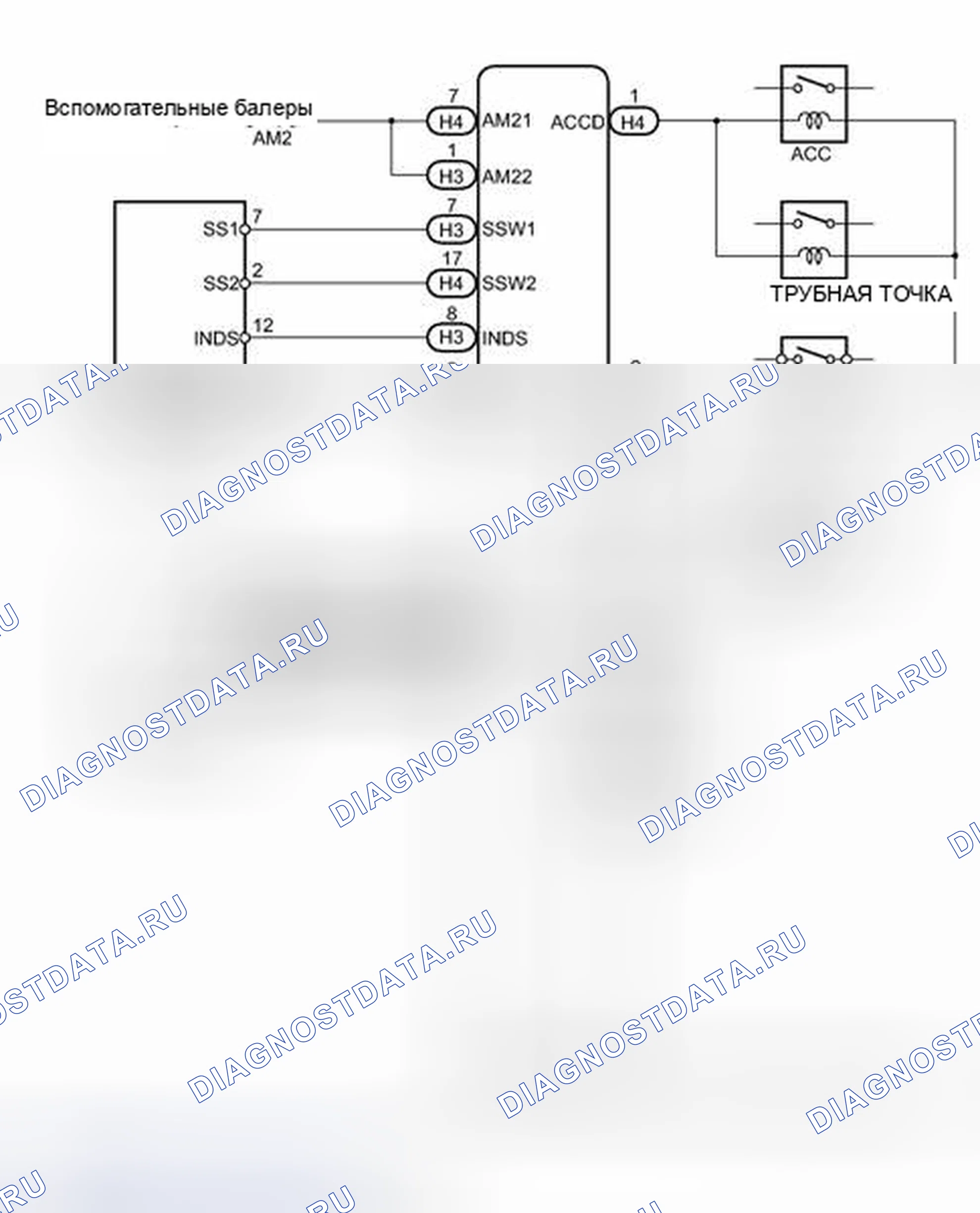 Рис. 30: электросхема. Lexus CT I