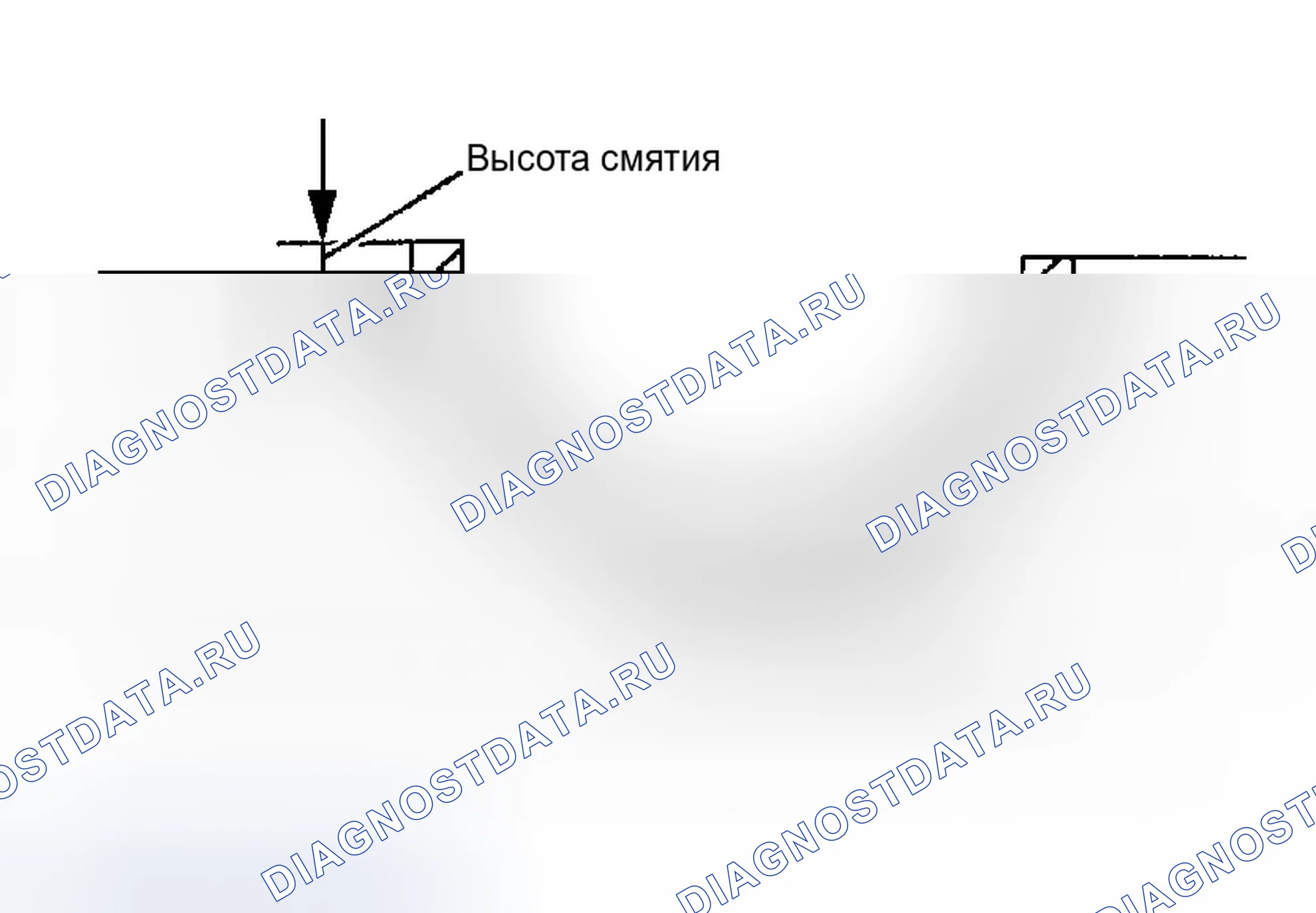 Рис. 371: Высота раздавливания шатунного подшипника. Infiniti FX35 I
