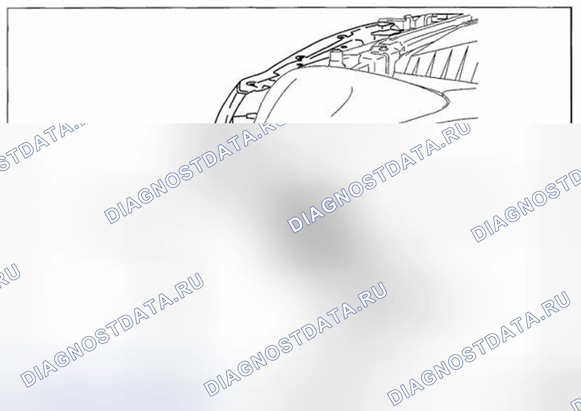Рис. 56: Примечание по установке переднего бампера. Honda CR-V IV рестайлинг