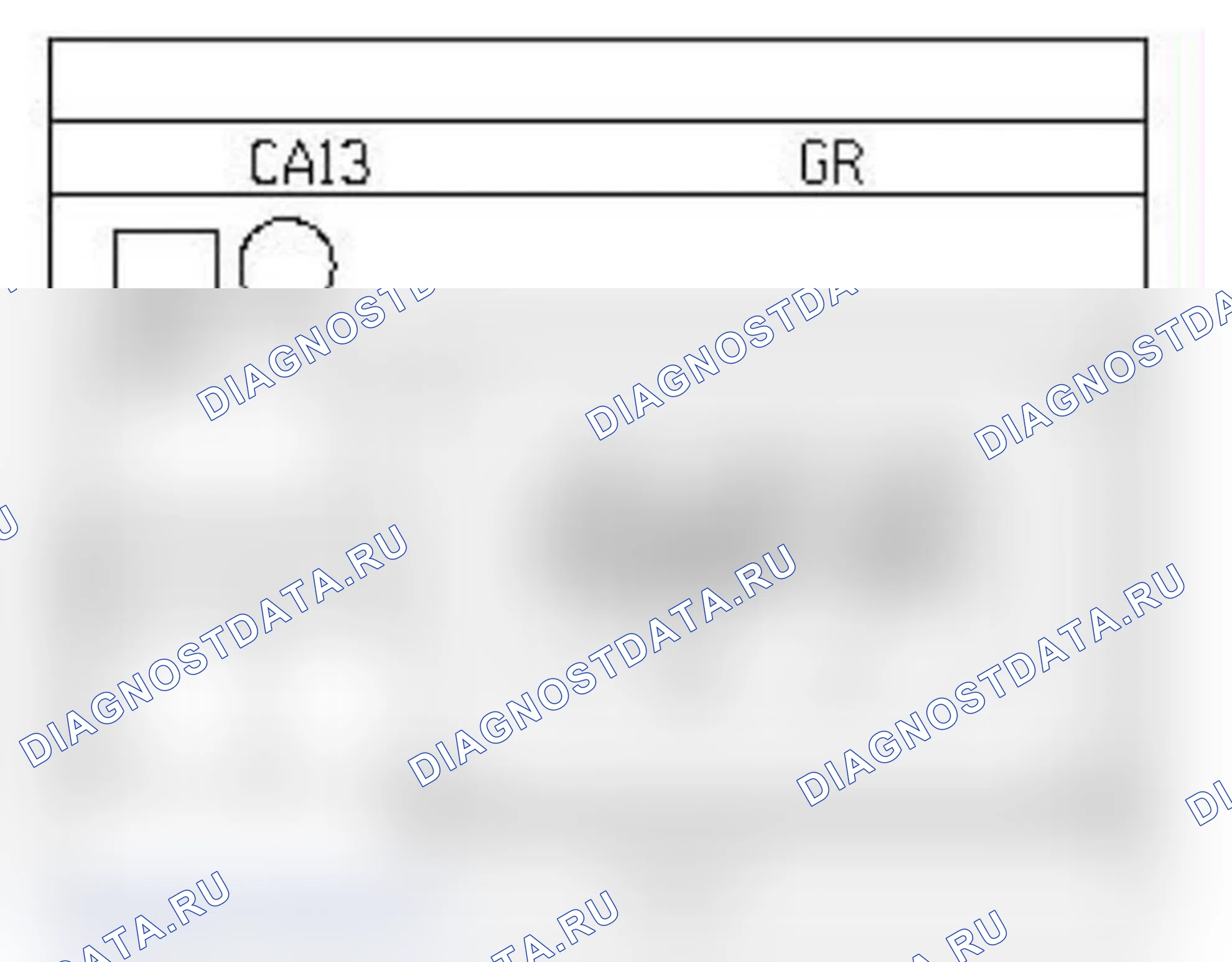 Распиновка разъёма 771 — Мод.сигн.о незакр.откр.элем.куз.и неприст.рем.безоп.. Renault Vel-Satis I