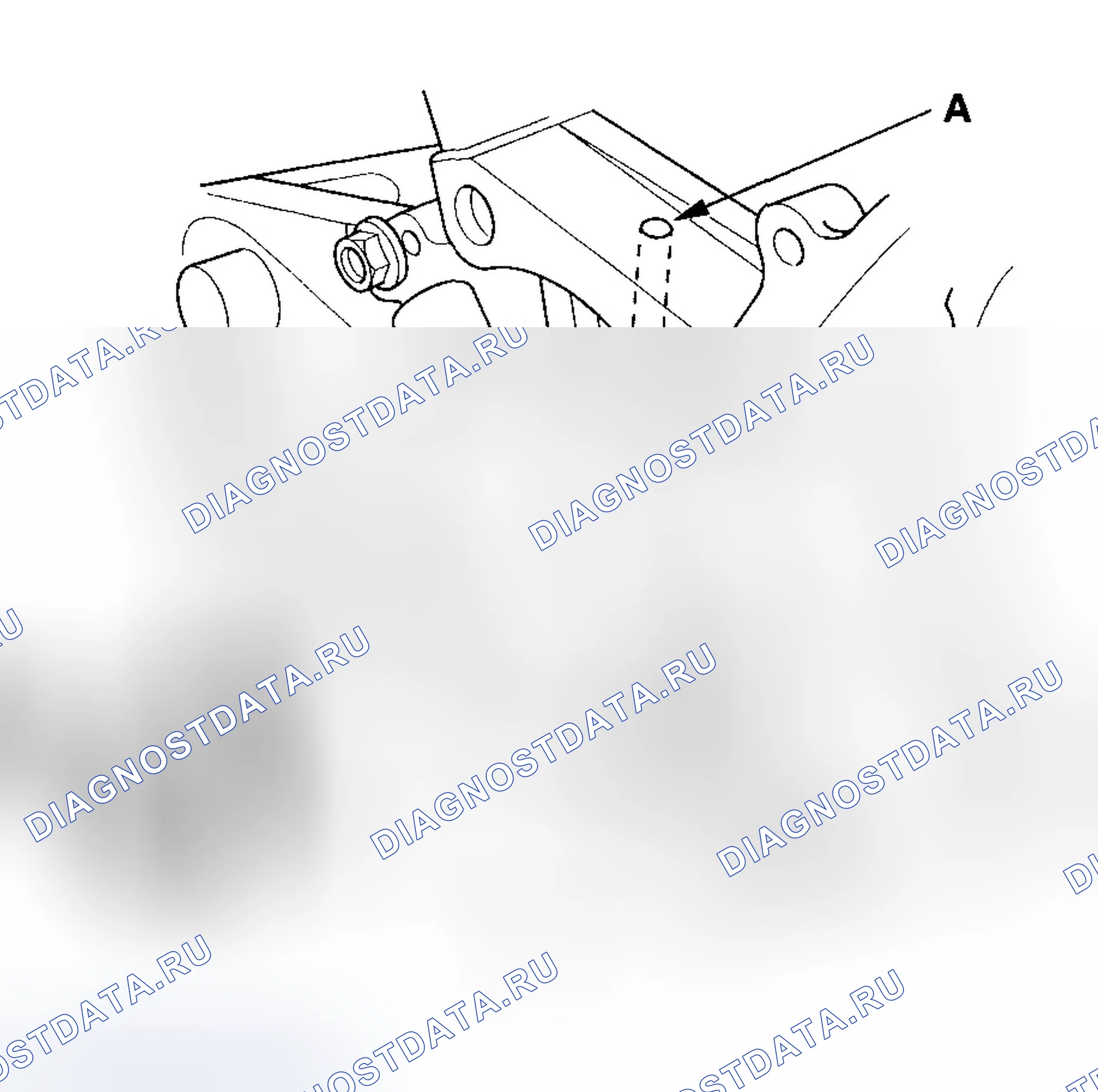 Рис. 2: Проверка водяного насоса. Honda Odyssey I