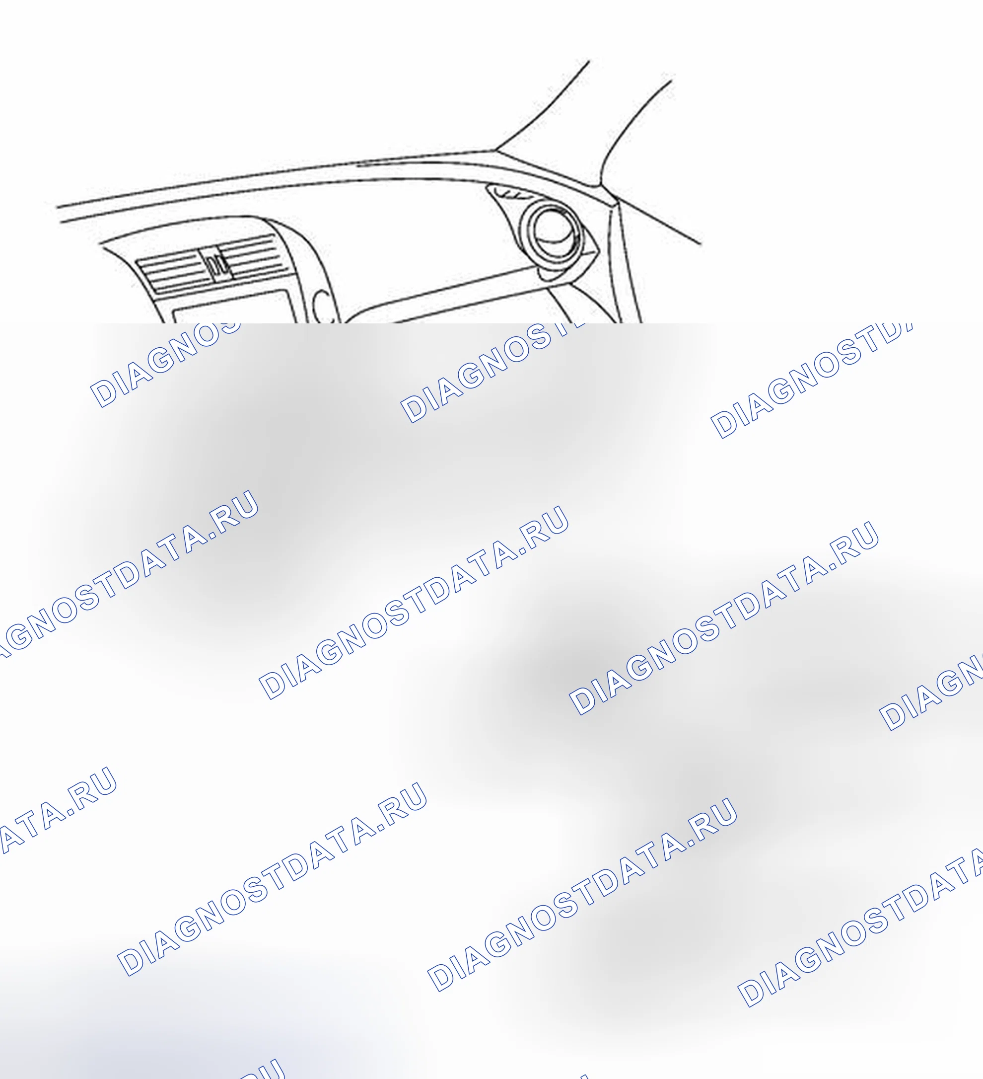 Рис. 70: ИЛЛЮСТРАЦИЯ. Toyota RAV4 III рестайлинг