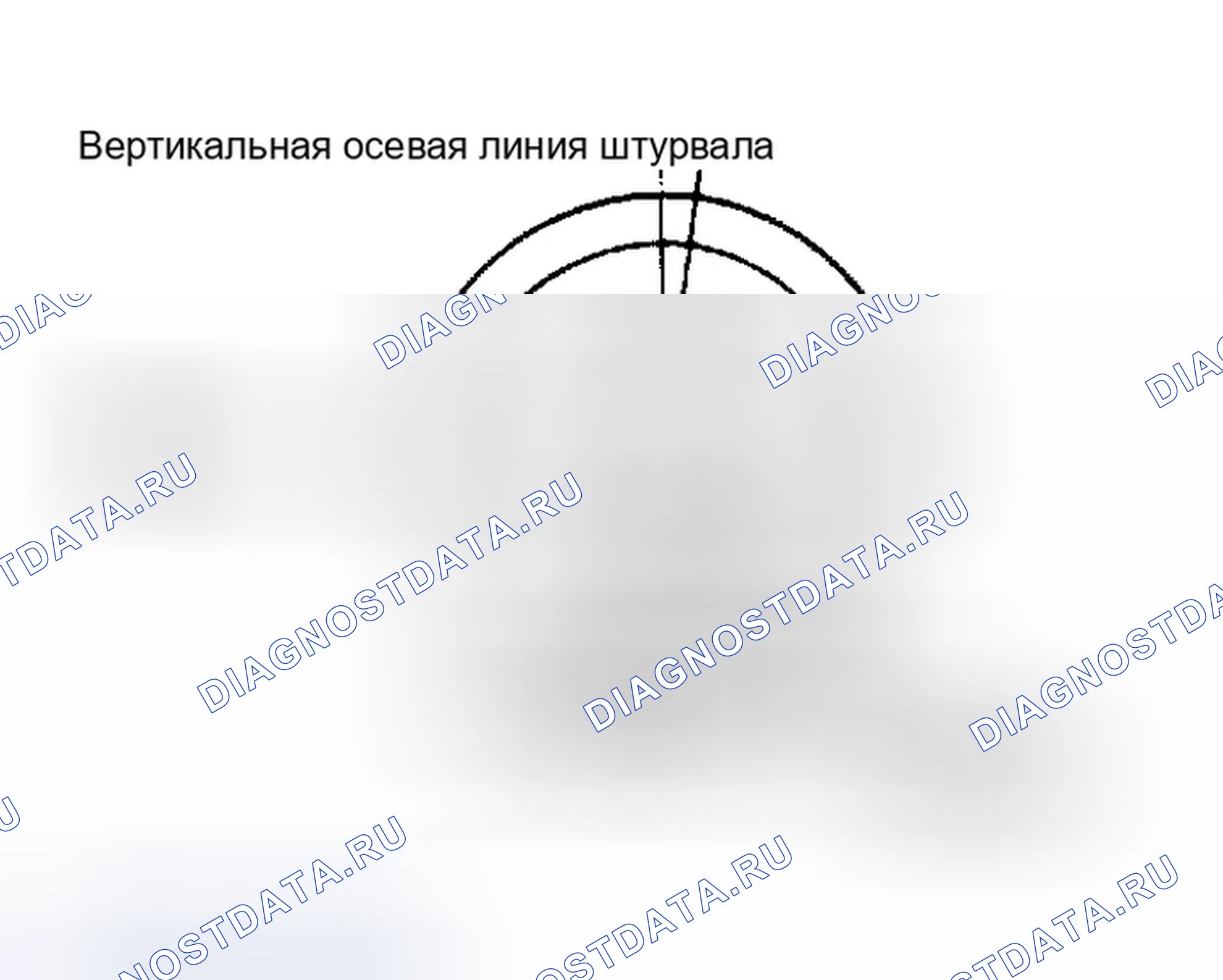 Рис. 5: Определение угла заклинивания. Chrysler Pacifica CS