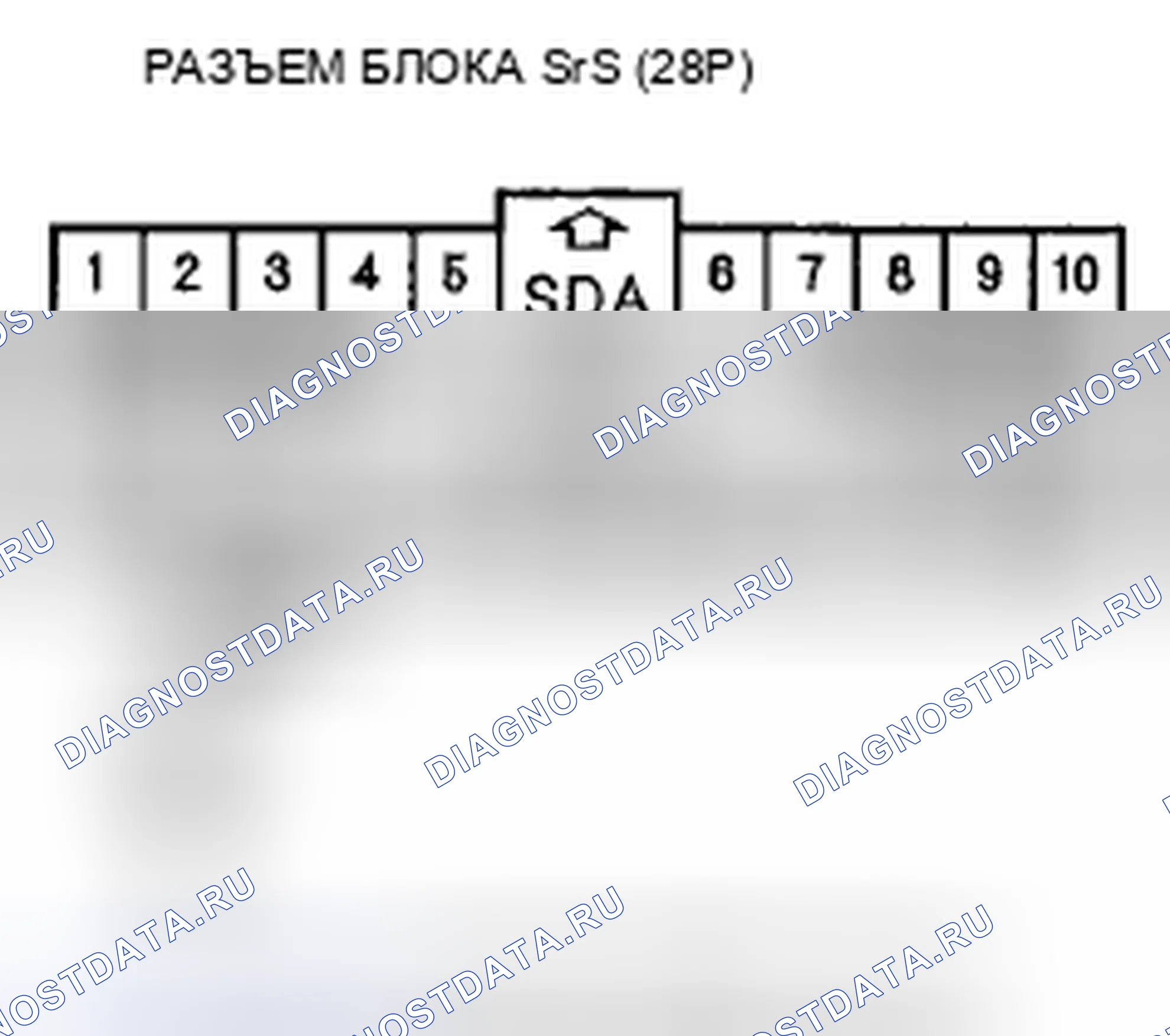 Рис. 212: расшифровка кода ошибки A2-1x (" x " может быть от 0 до 9 или от A до F): Неисправный источник питания (линия Vb). Acura CSX I