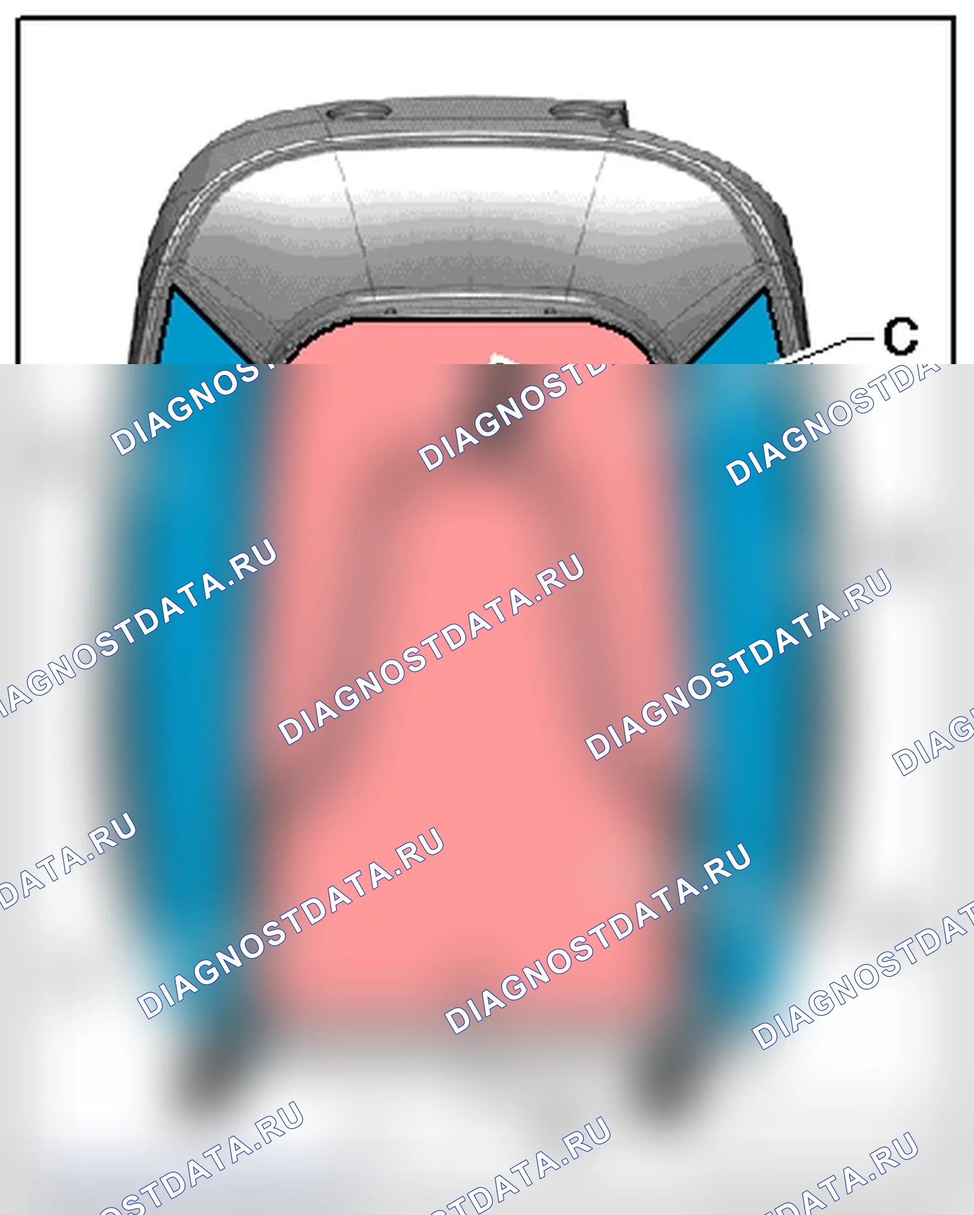 Рис. 318: НАГРЕВАТЕЛЬНЫЙ ЭЛЕМЕНТ СПИНКИ, КОМФОРТНОЕ СИДЕНЬЕ. Audi S4 B8 рестайлинг