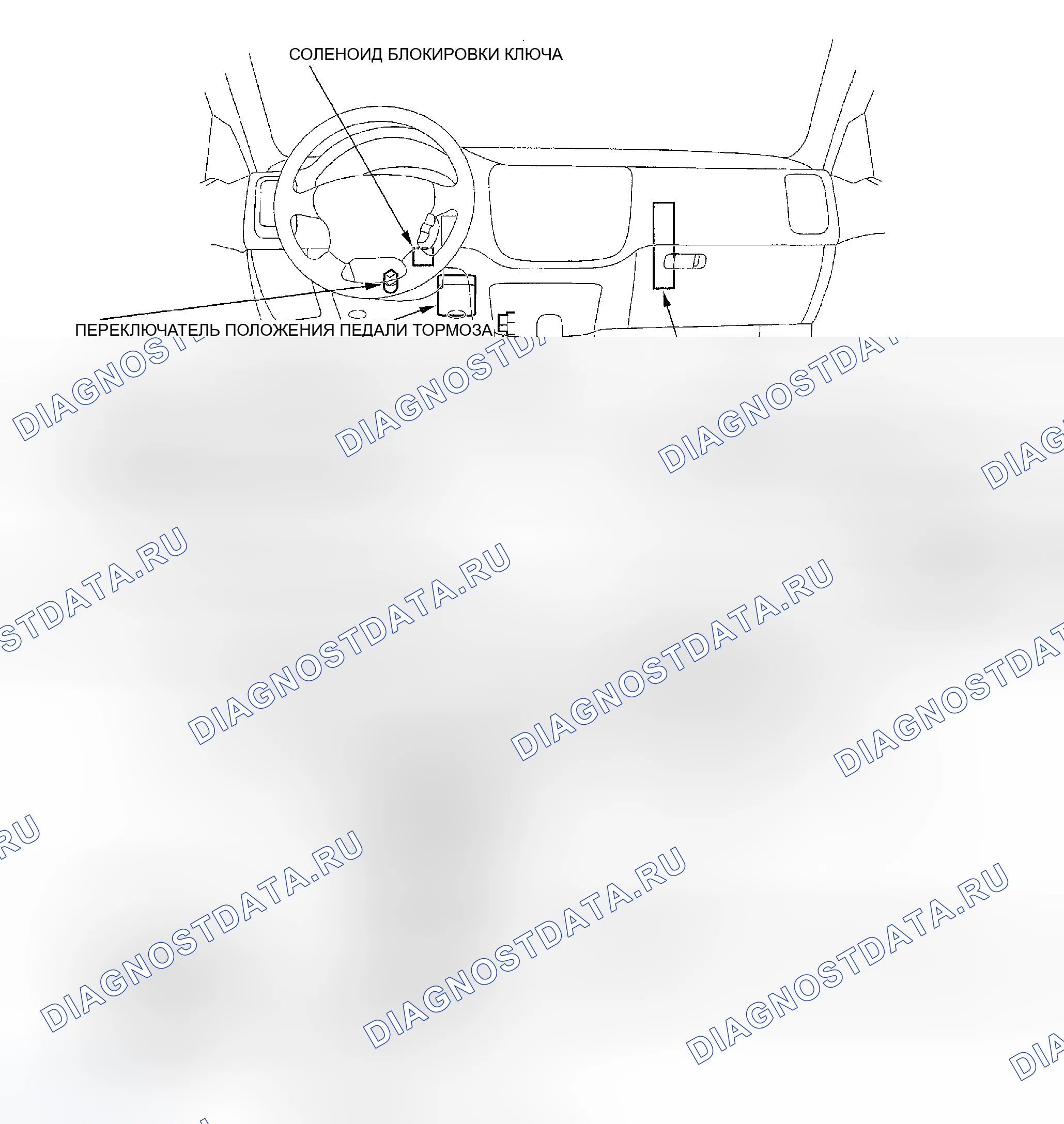 Рис. 13: Клапан регулировки давления шкива. Honda Civic VII