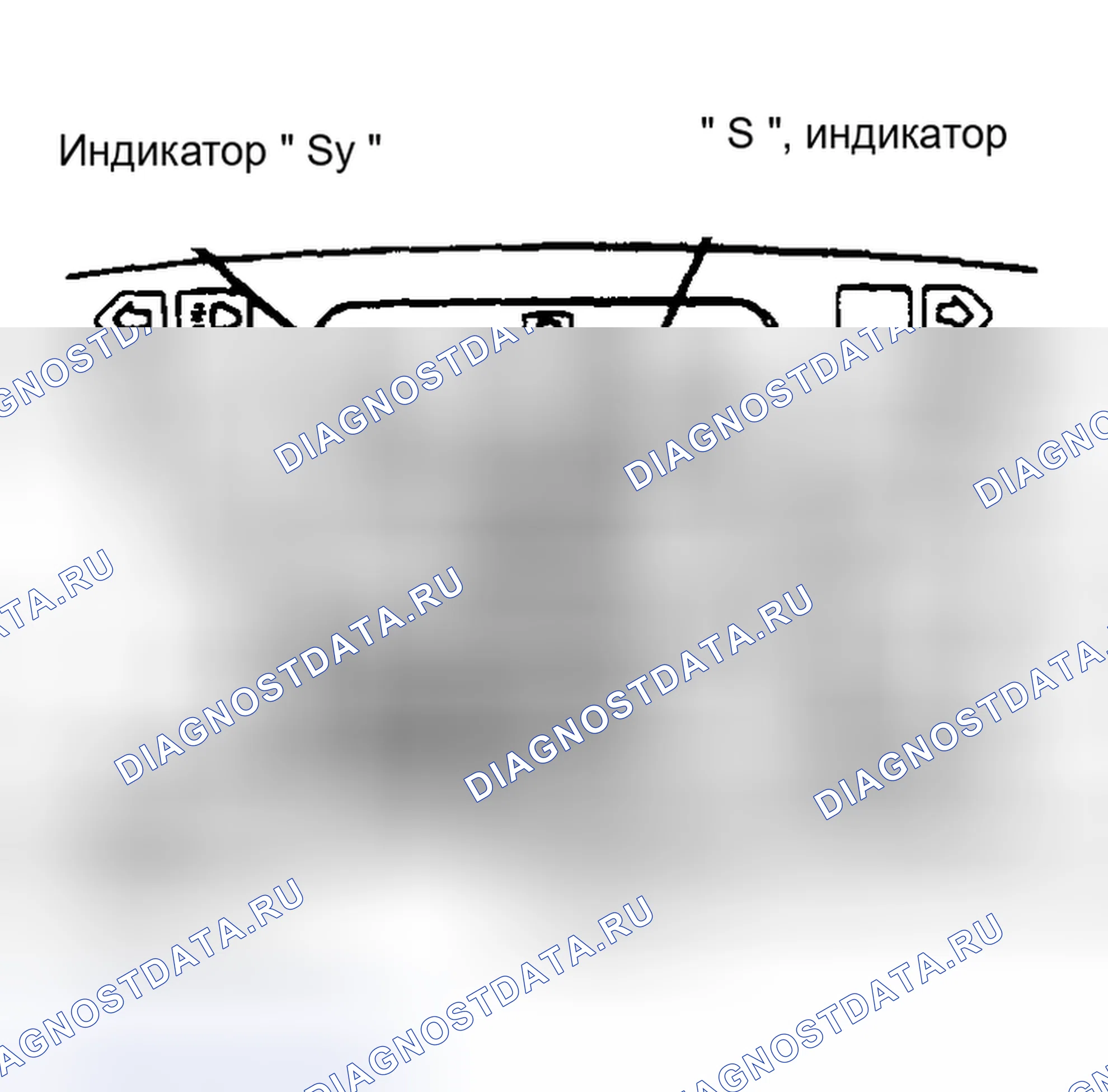 Рис. 119: Индикатор самодиагностики. Honda Civic IV