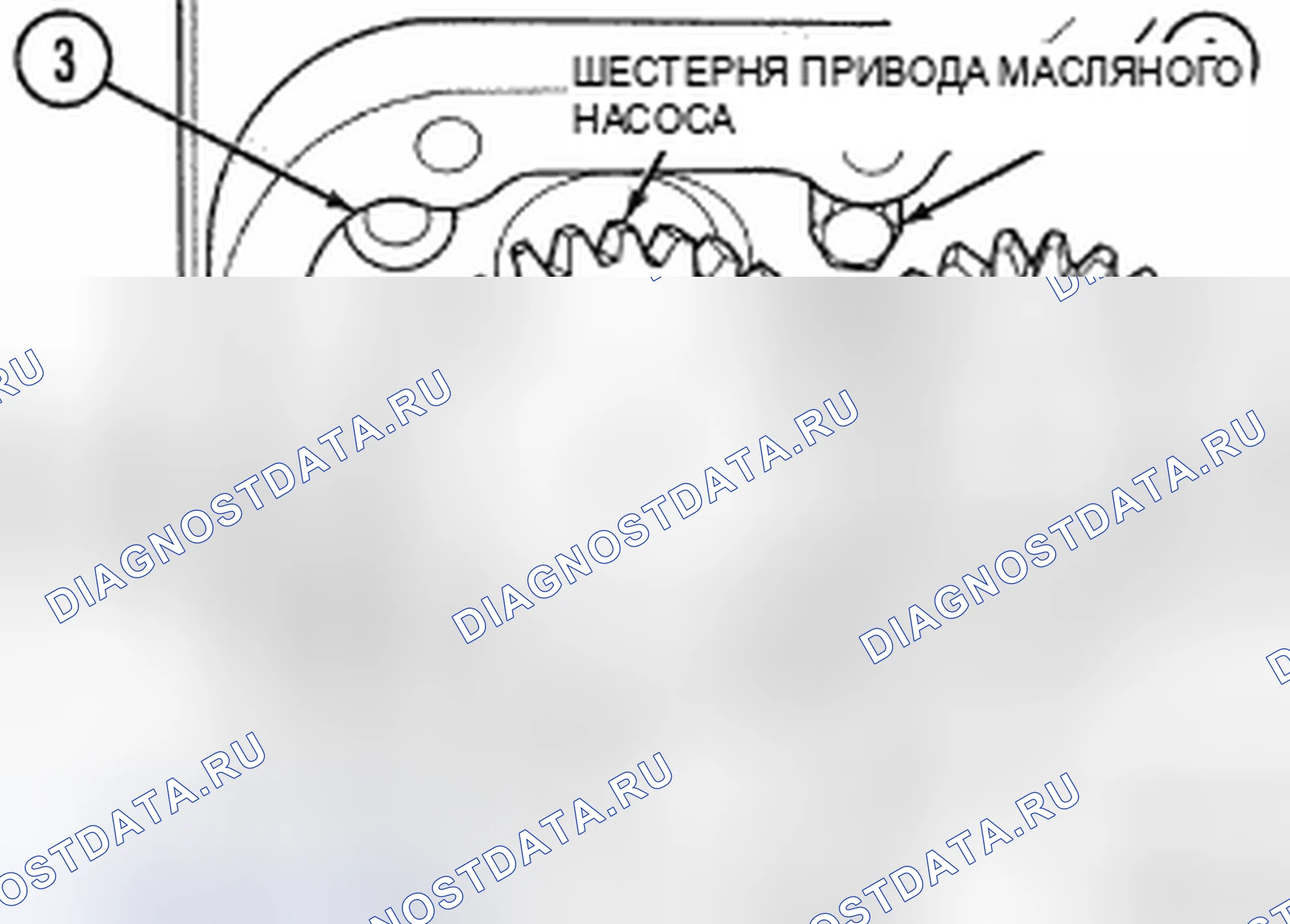 Рис. 278: Масляный насос. Dodge Cab & Chassis R3500 HD 