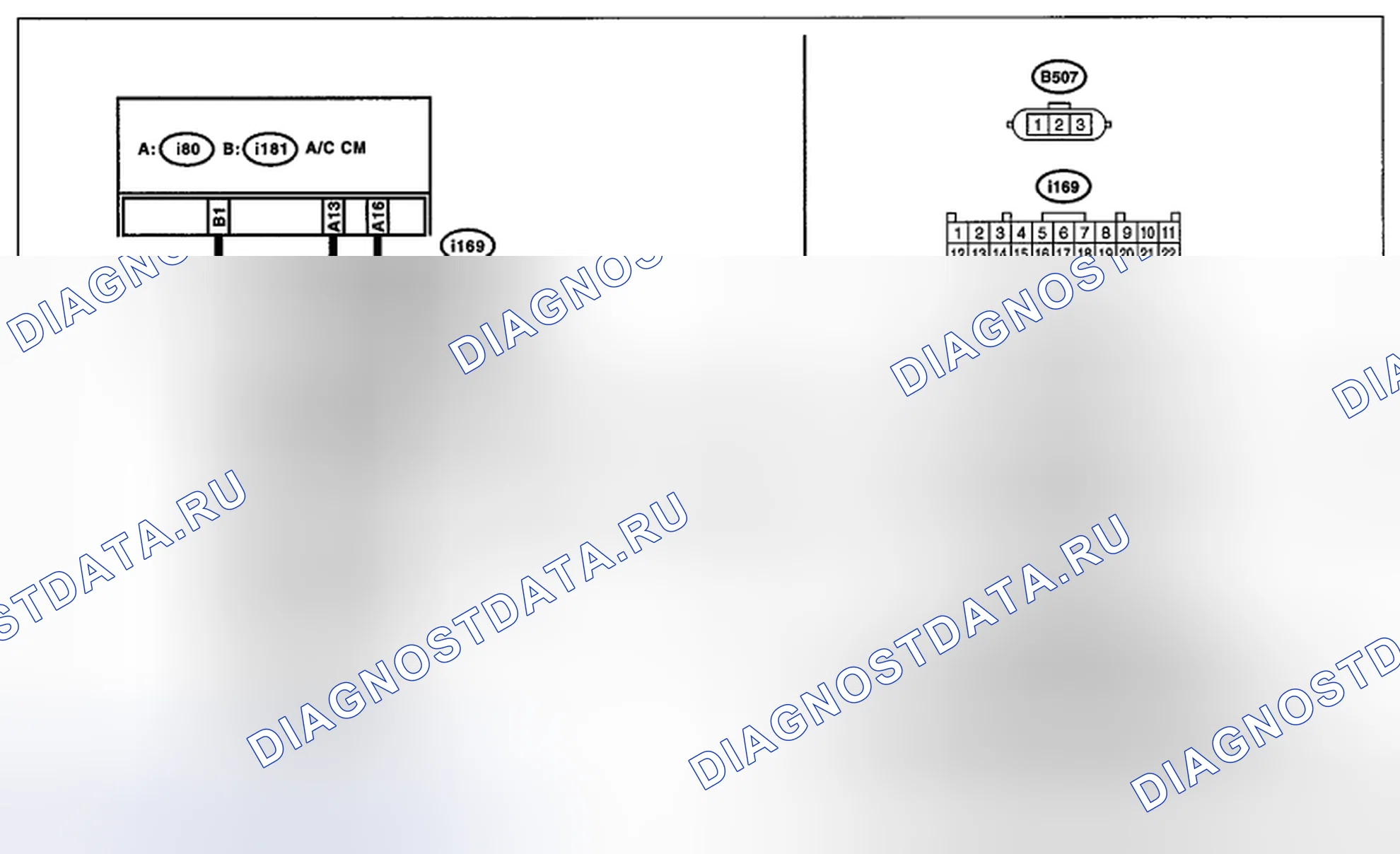 Рис. 13: электросхема. Subaru Legacy BM/BR