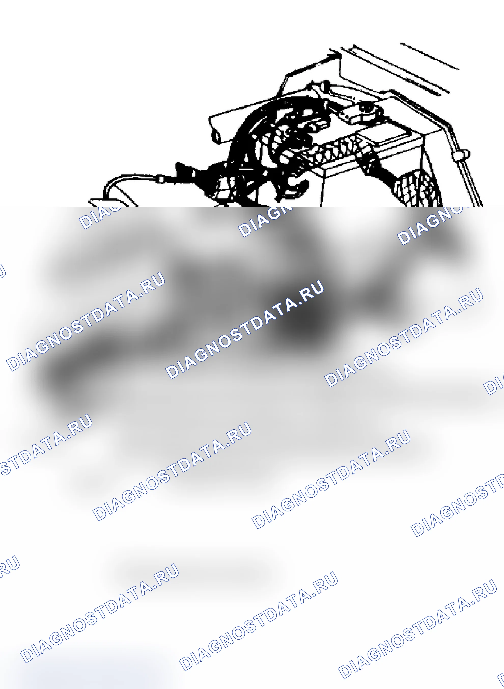 Рис. 13: Расположение компонентов (13 из 17). Dodge Dynasty I