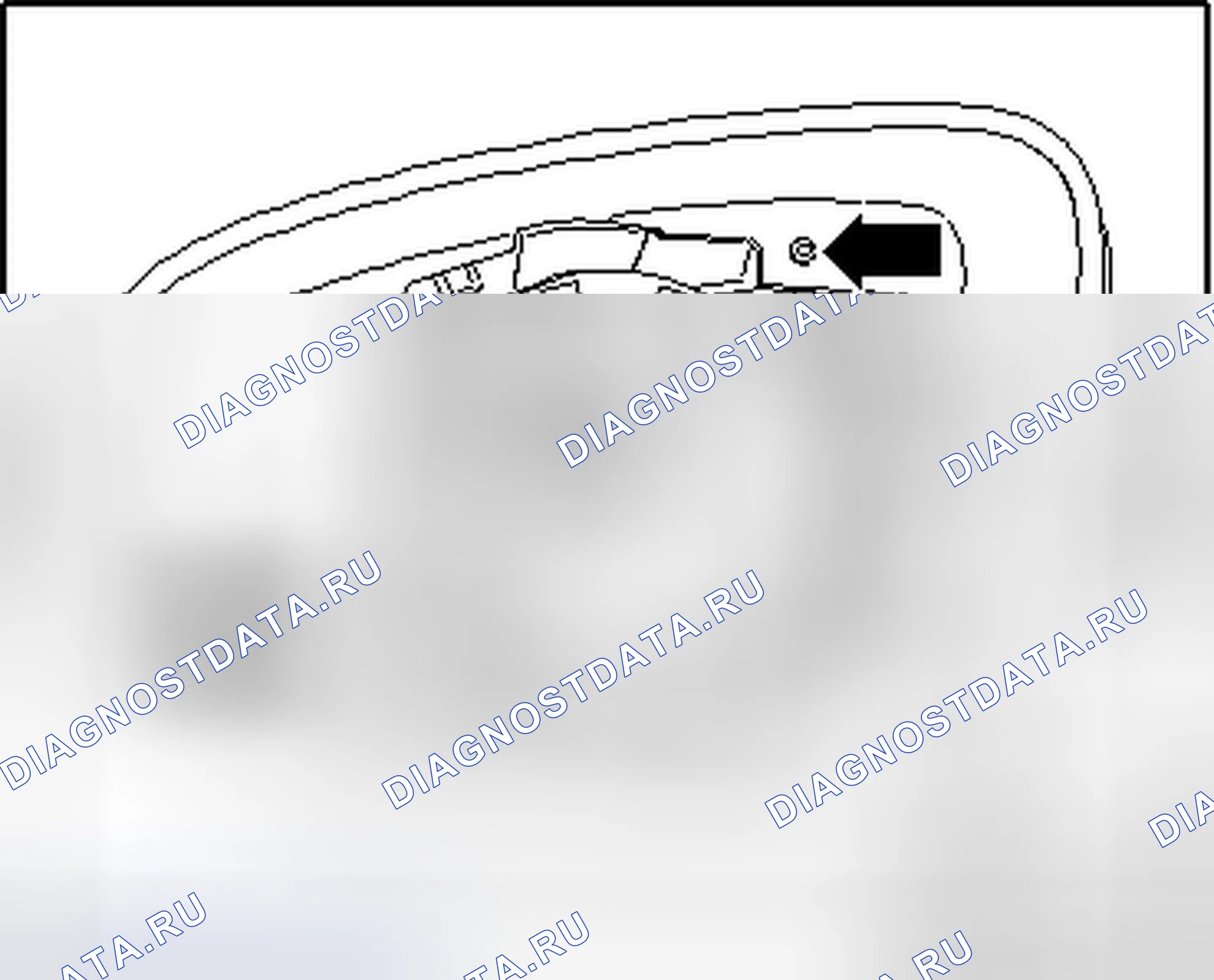 Рис. 28: ВХОДНАЯ ЛАМПА В НАРУЖНОМ ЗЕРКАЛЕ ЗАДНЕГО ВИДА -W52- / -W53. Volkswagen Golf Mk6