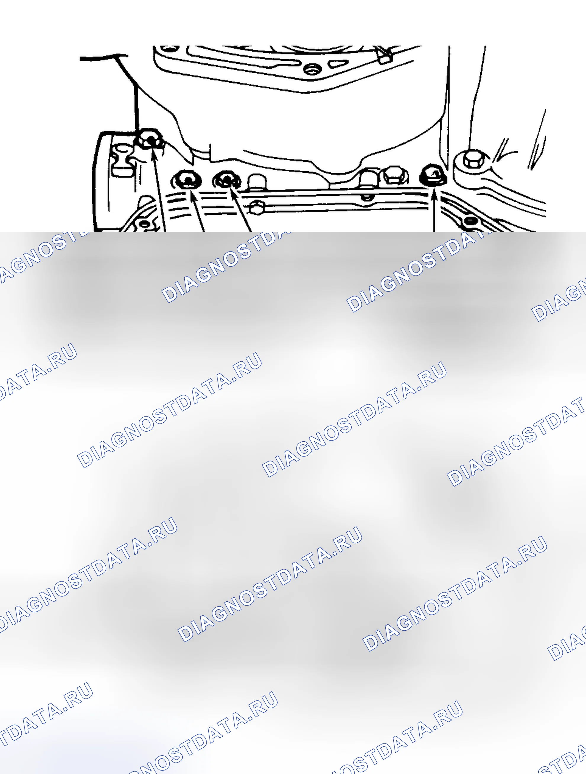 Рис. 1: Неправильное давление в гидротрансформаторе. Hyundai Excel II