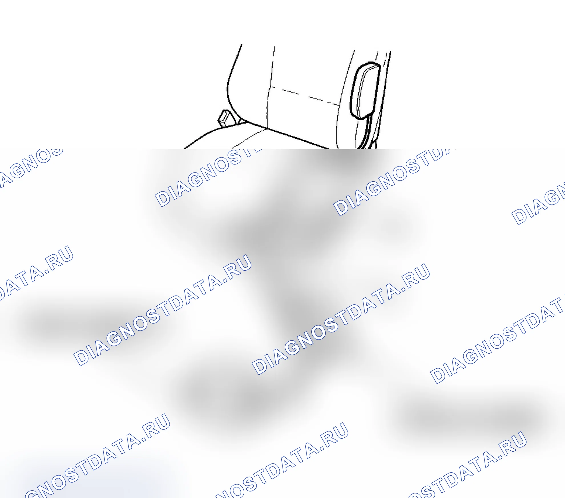 Рис. 93: расшифровка кода ошибки 31-9x (31-90-31-99, 31-9A - 31-9F): короткое замыкание на массу в наполнителе подушки безопасности со стороны водителя. Acura TL III