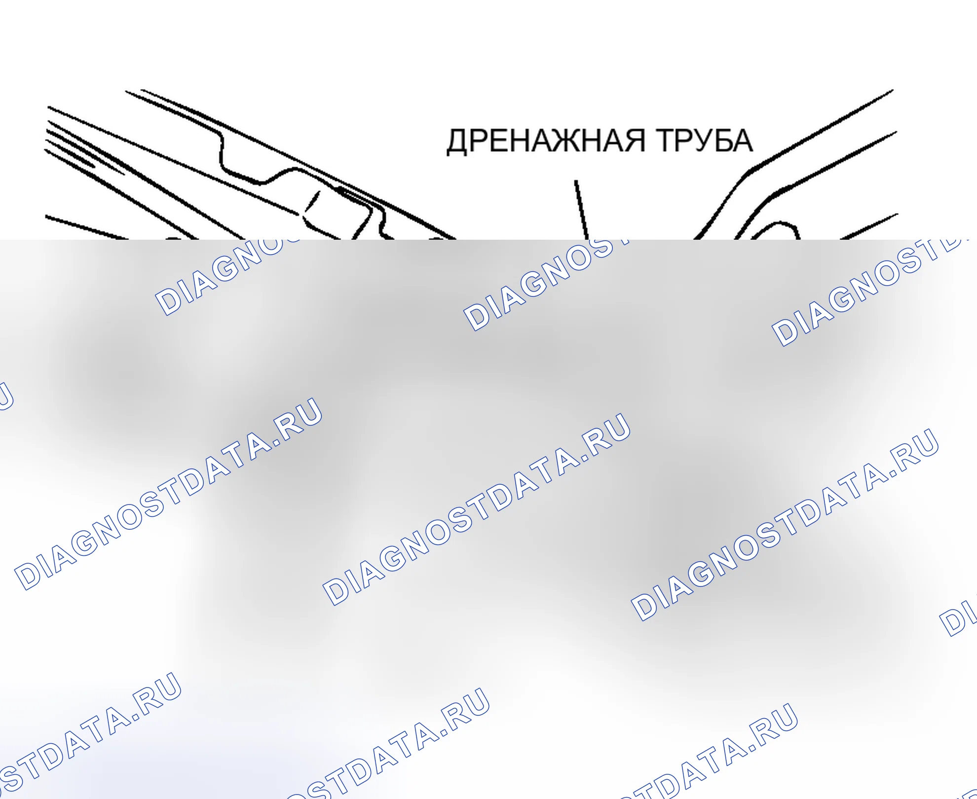 Рис. 49: <<A>> ДЕМОНТАЖ ДРЕНАЖНОЙ ТРУБЫ. Mitsubishi Lancer Evolution IX