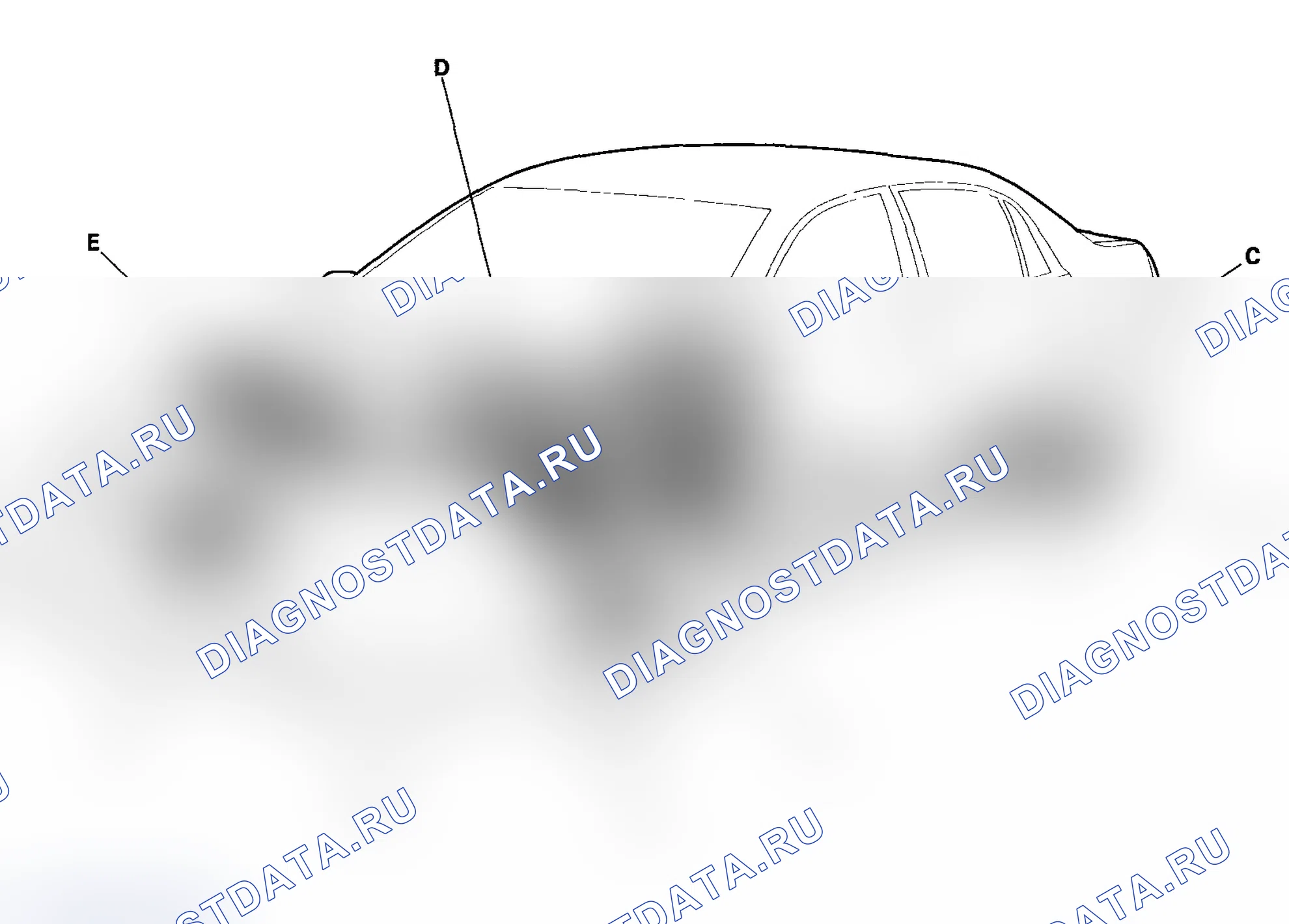Рис. 75: Проверка тормозного шланга и линии. Acura TL III