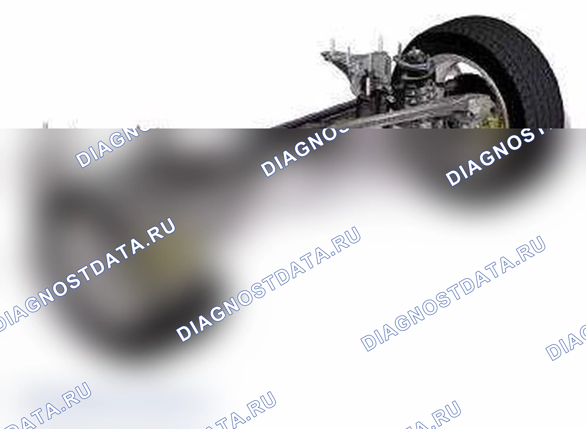Рис. 87: Задняя подвеска. MINI Cooper II