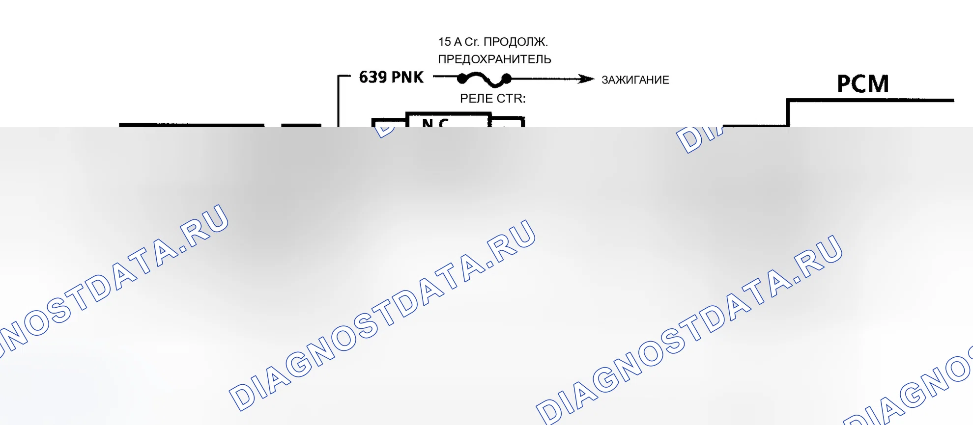 Рис. 79: Схема круиз-переключателей Code P1567 (3.8L). Buick LeSabre VII