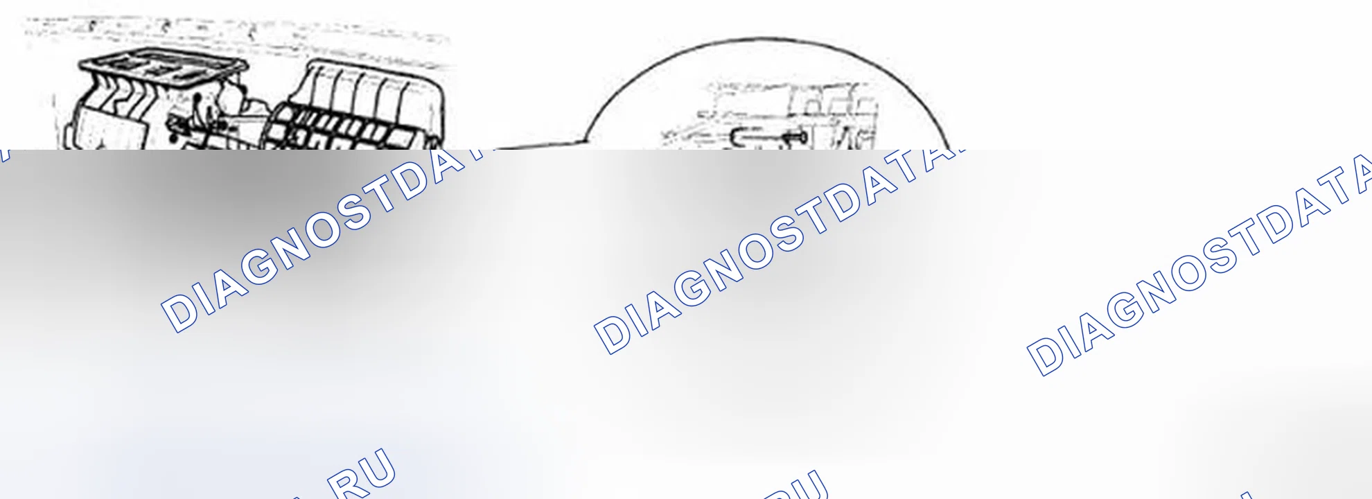 Рис. 87: Расположение компонентов. Hyundai Genesis I