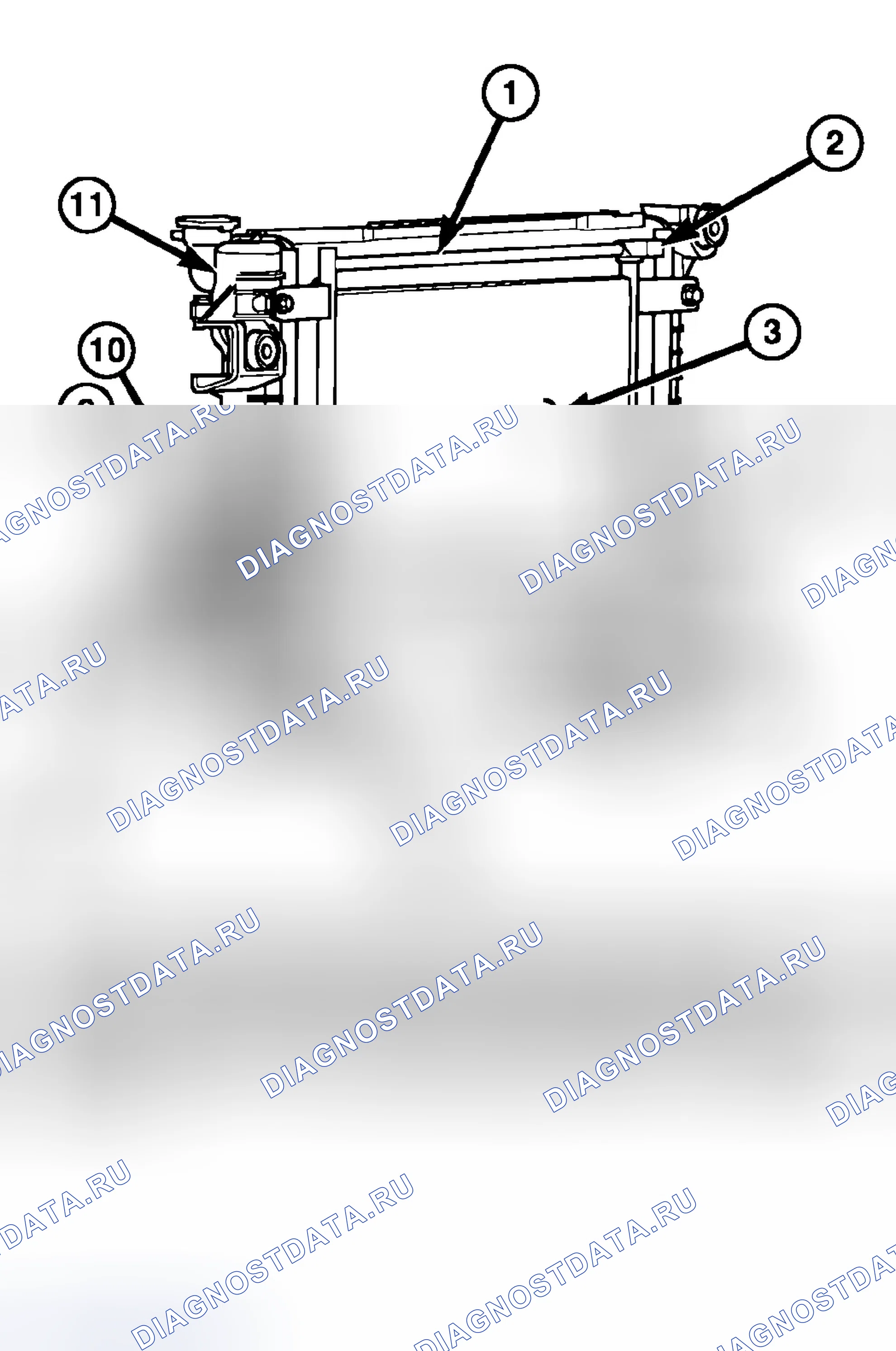 Рис. 96: ДЕМОНТАЖ. Dodge Pickup R3500 