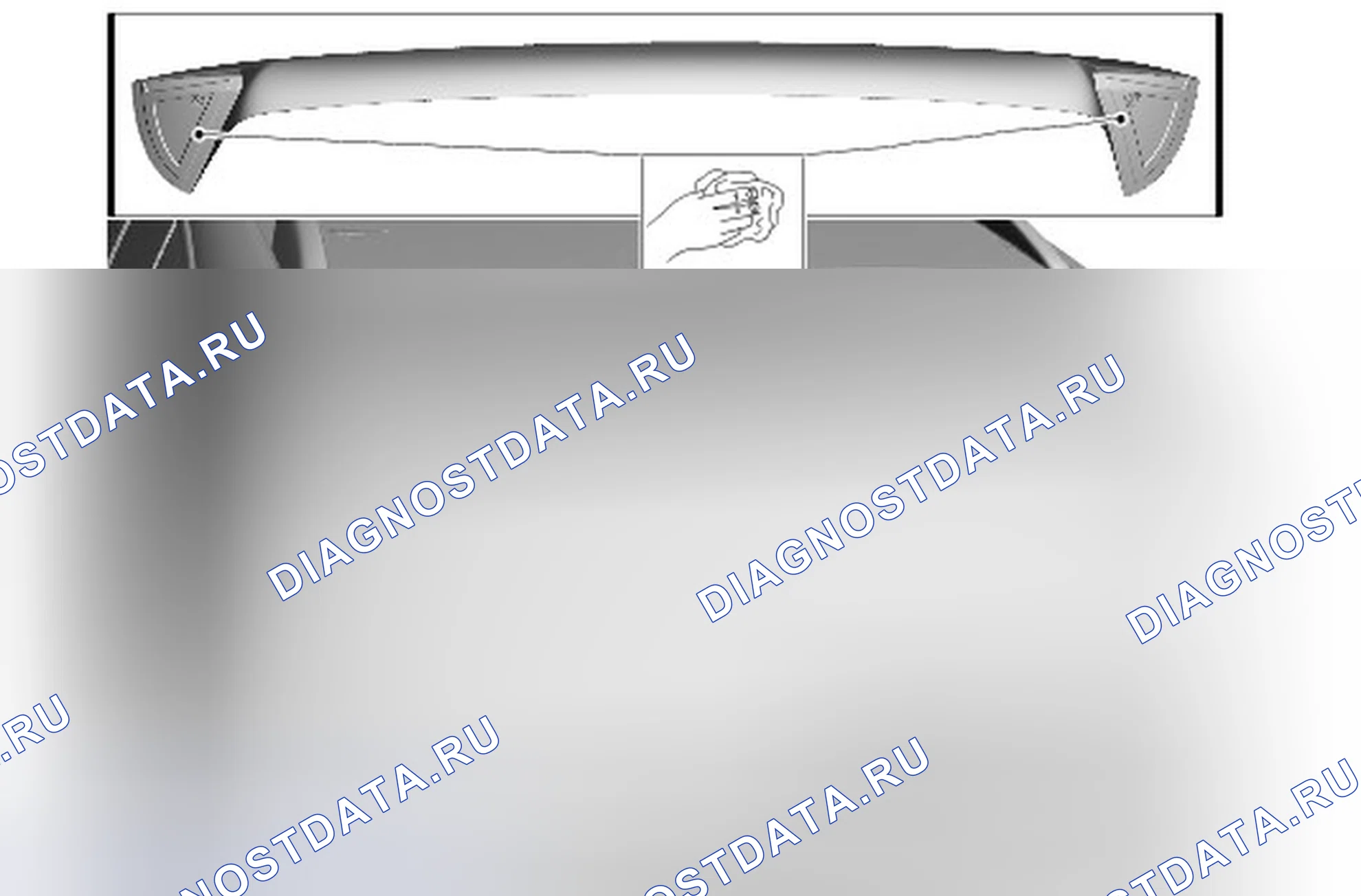 Как снять и установить задний спойлер. Ford Mondeo IV