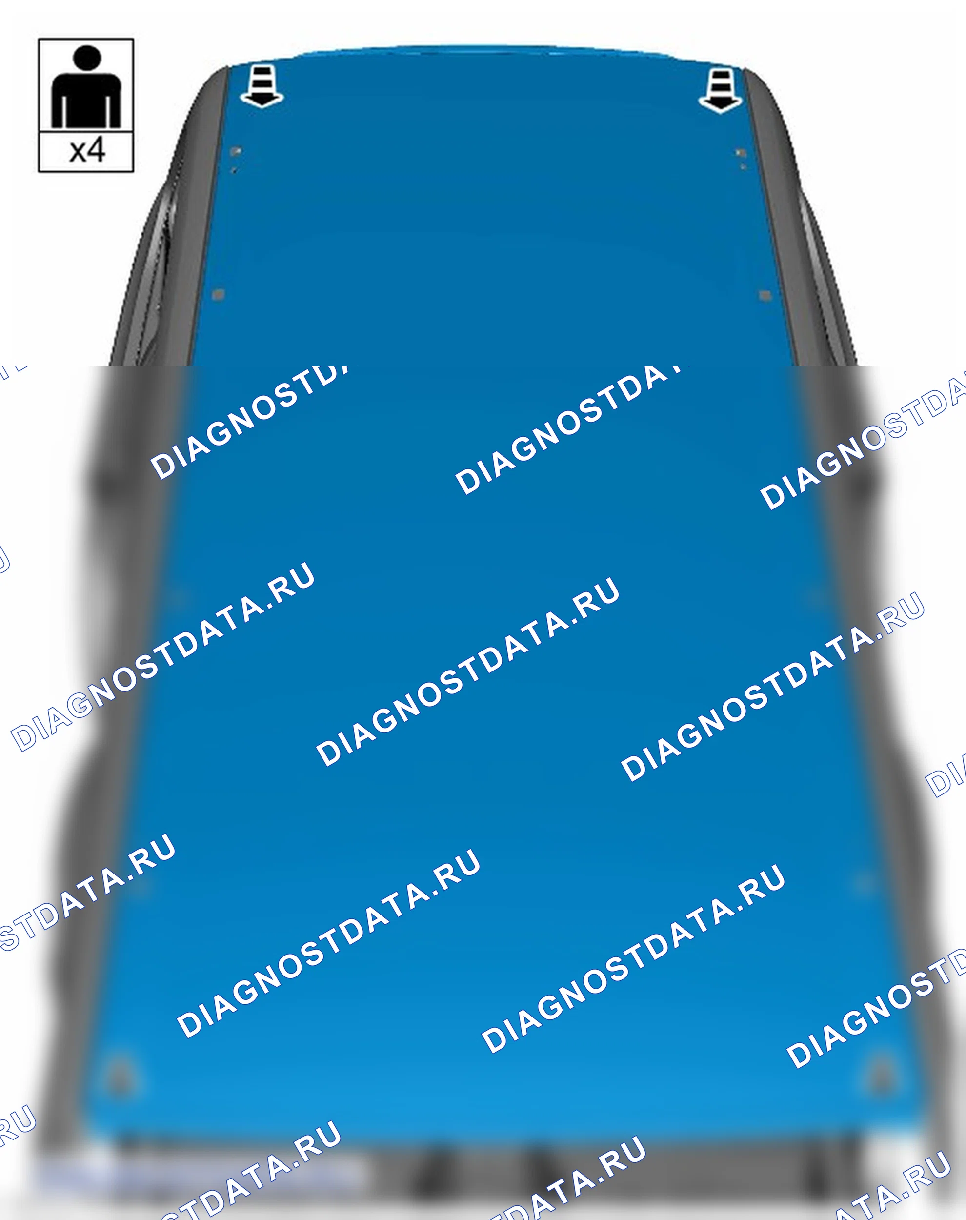 Как снять и установить панель крыши. Ford Galaxy III